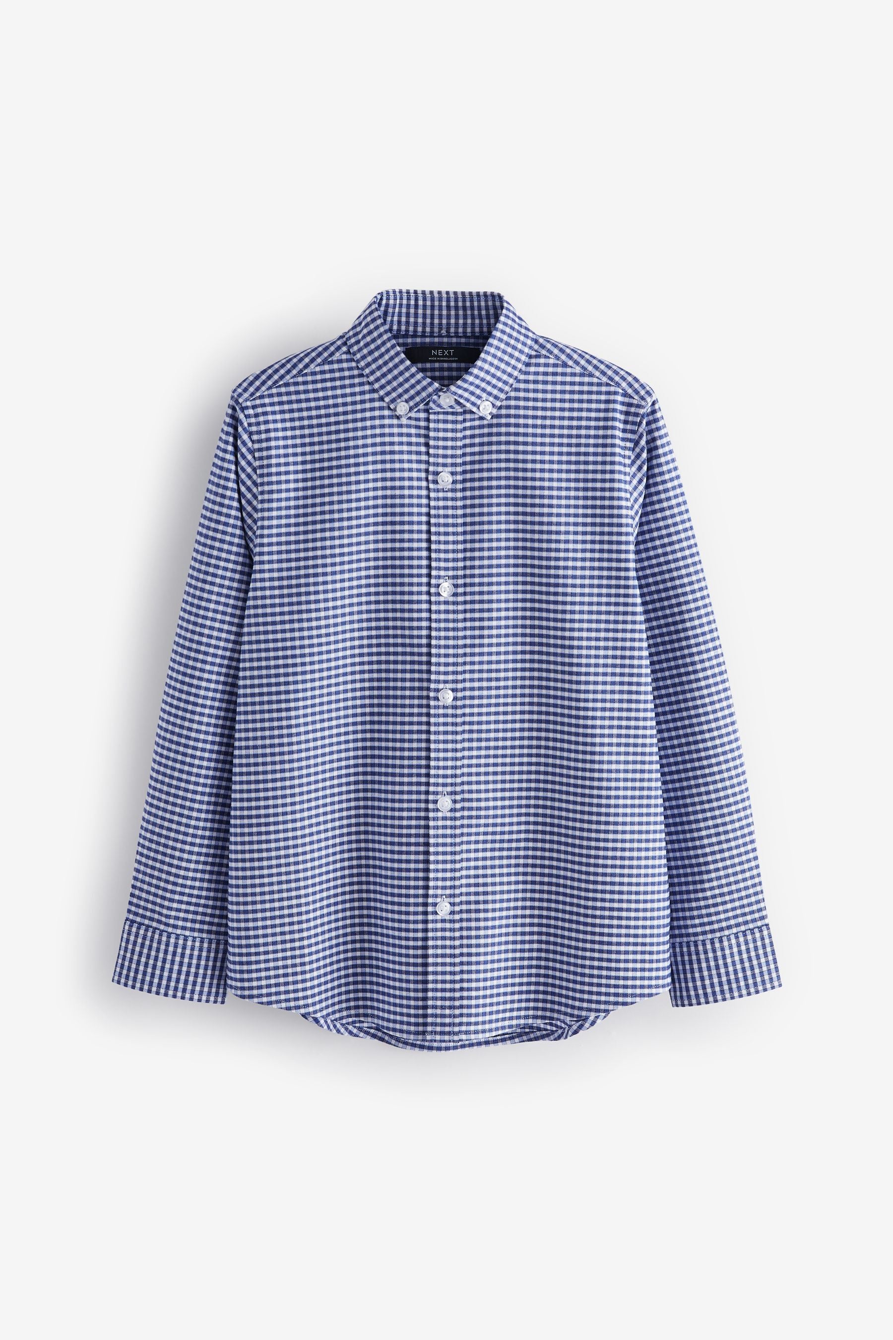 Blue/Navy Oxford Shirt (3-16yrs)