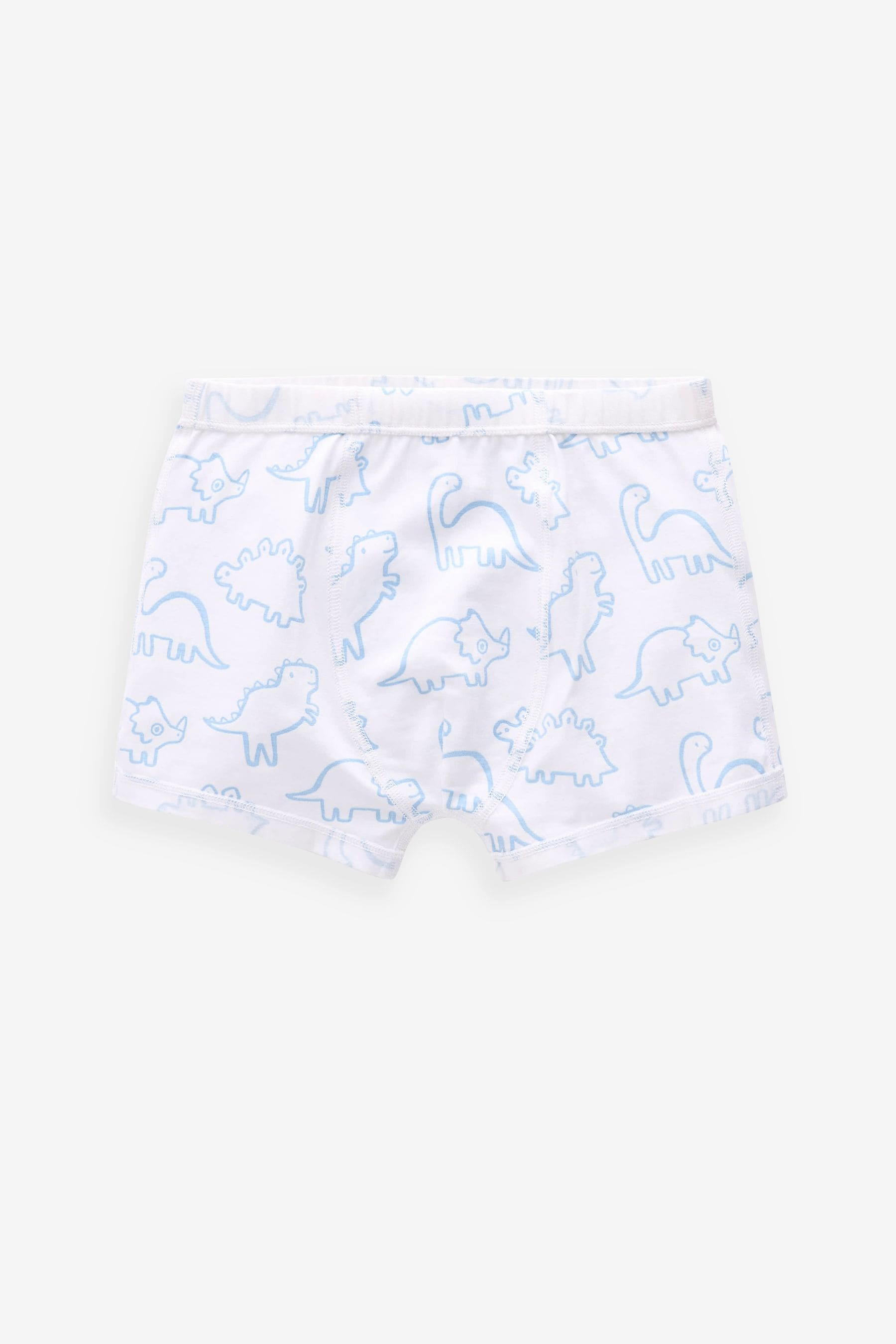 Blue Dinosaur Kind to Skin Trunks 3 Pack (1.5-12yrs)