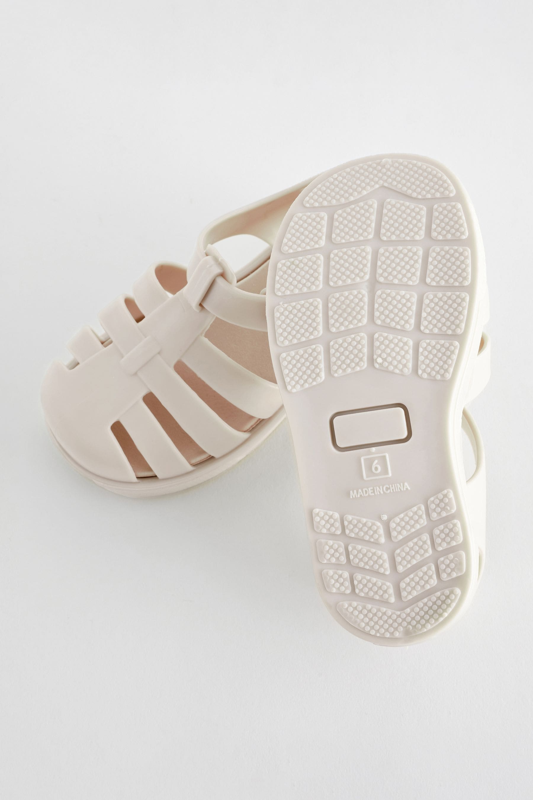 Bone Jelly Fisherman Sandals