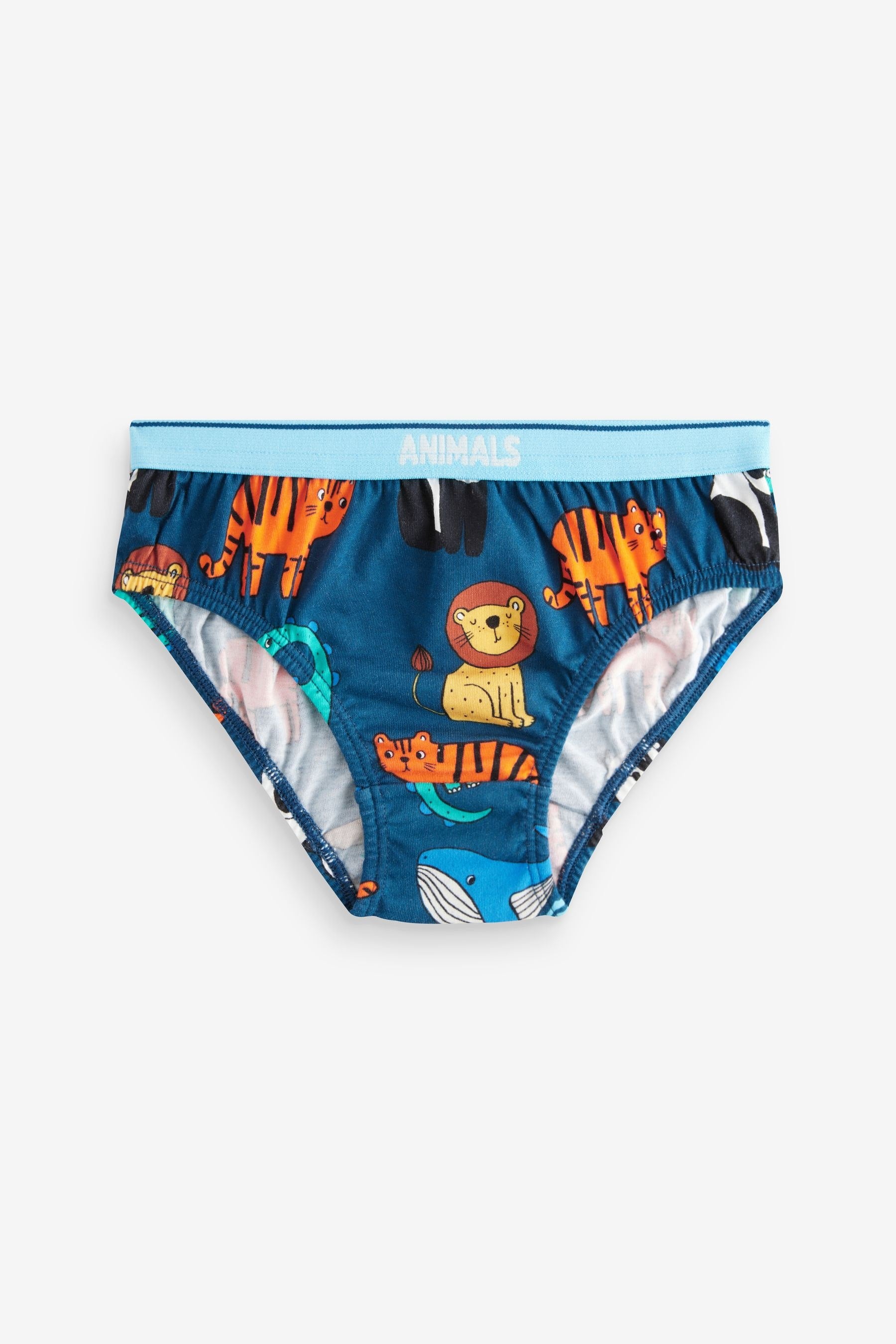 Bright Animals 100% Cotton Briefs 7 Pack (1.5-10yrs)