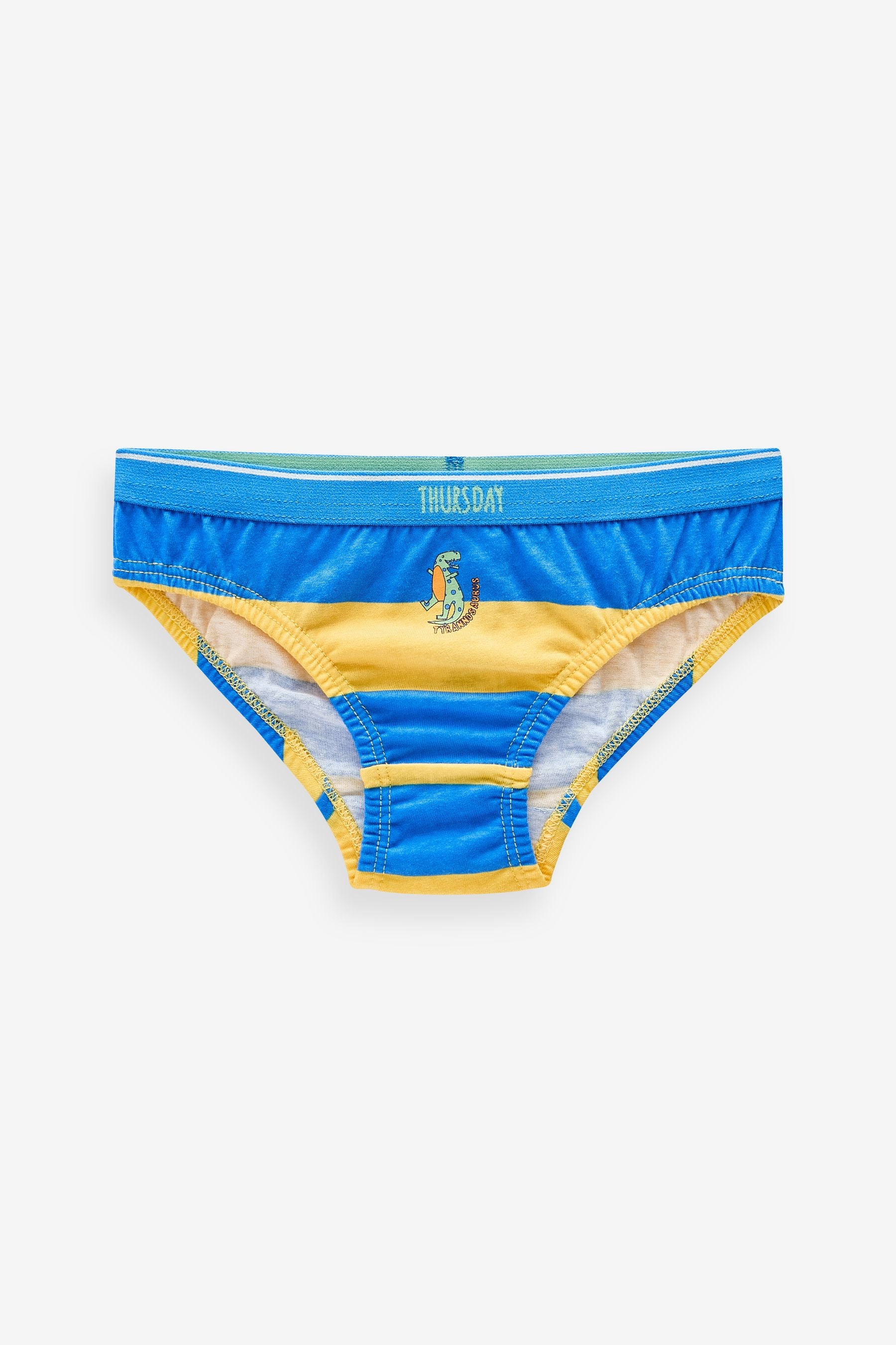 Bright Dinosaur Briefs 7 Pack (1.5-10yrs)