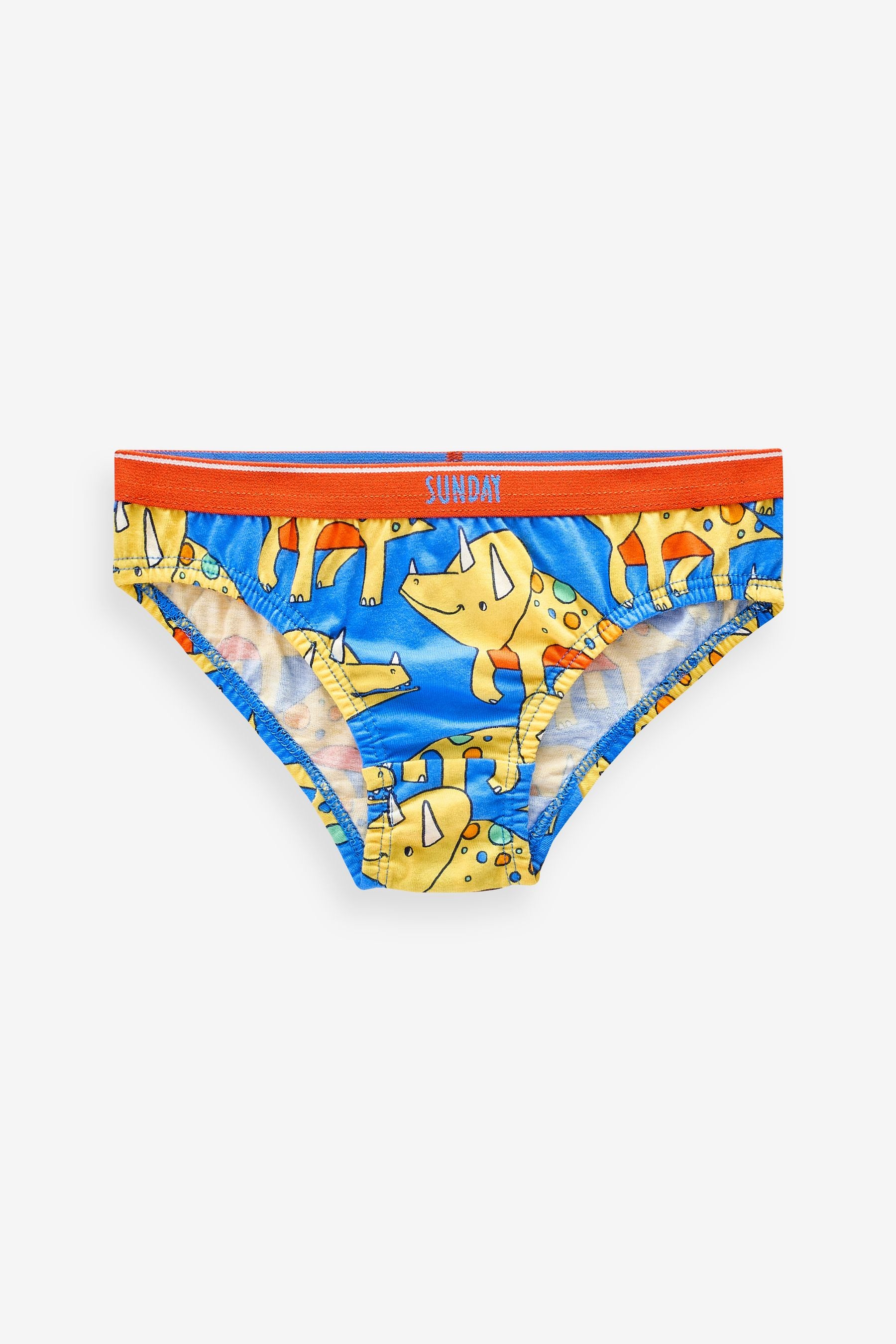 Bright Dinosaur Briefs 7 Pack (1.5-10yrs)