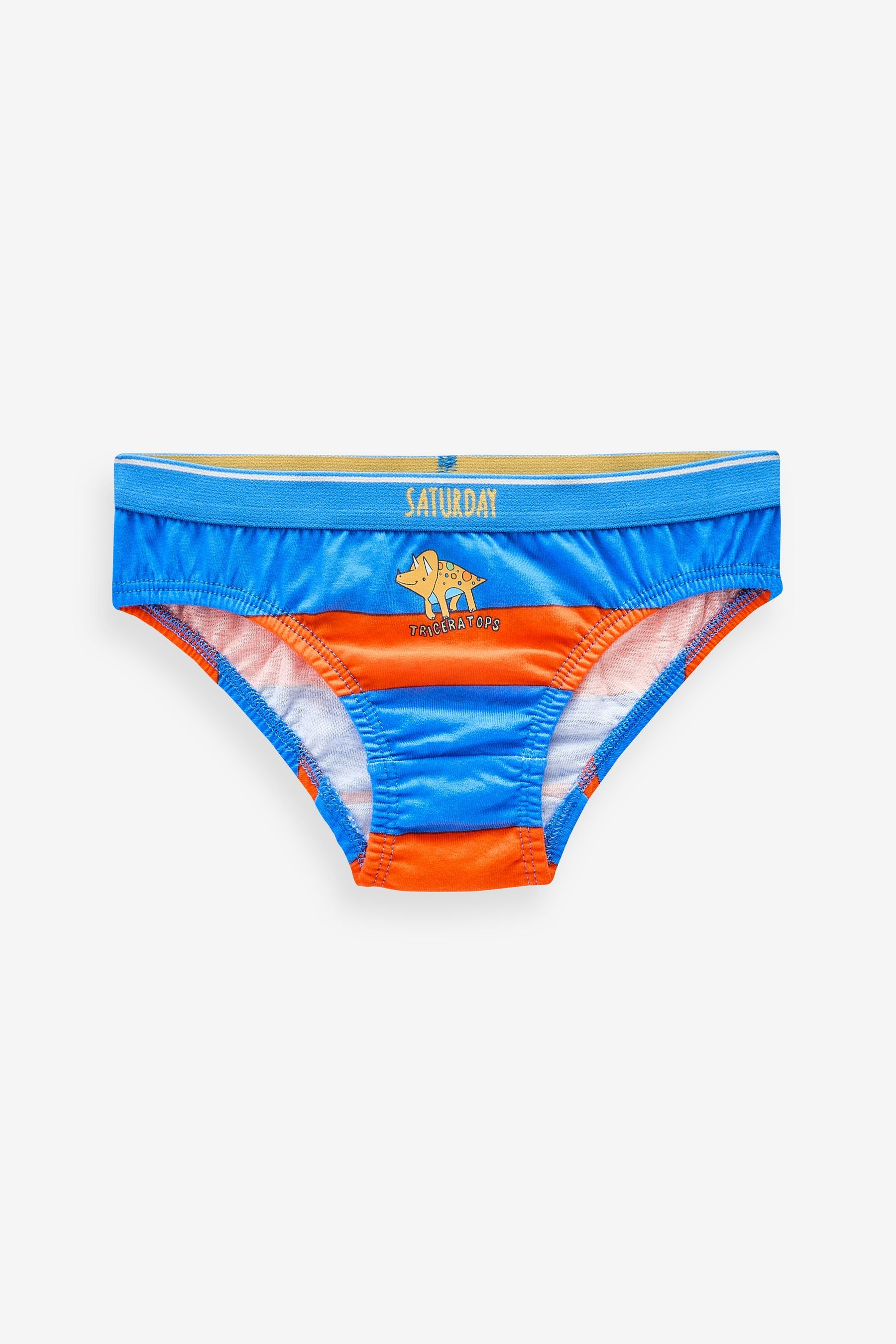 Bright Dinosaur Briefs 7 Pack (1.5-10yrs)