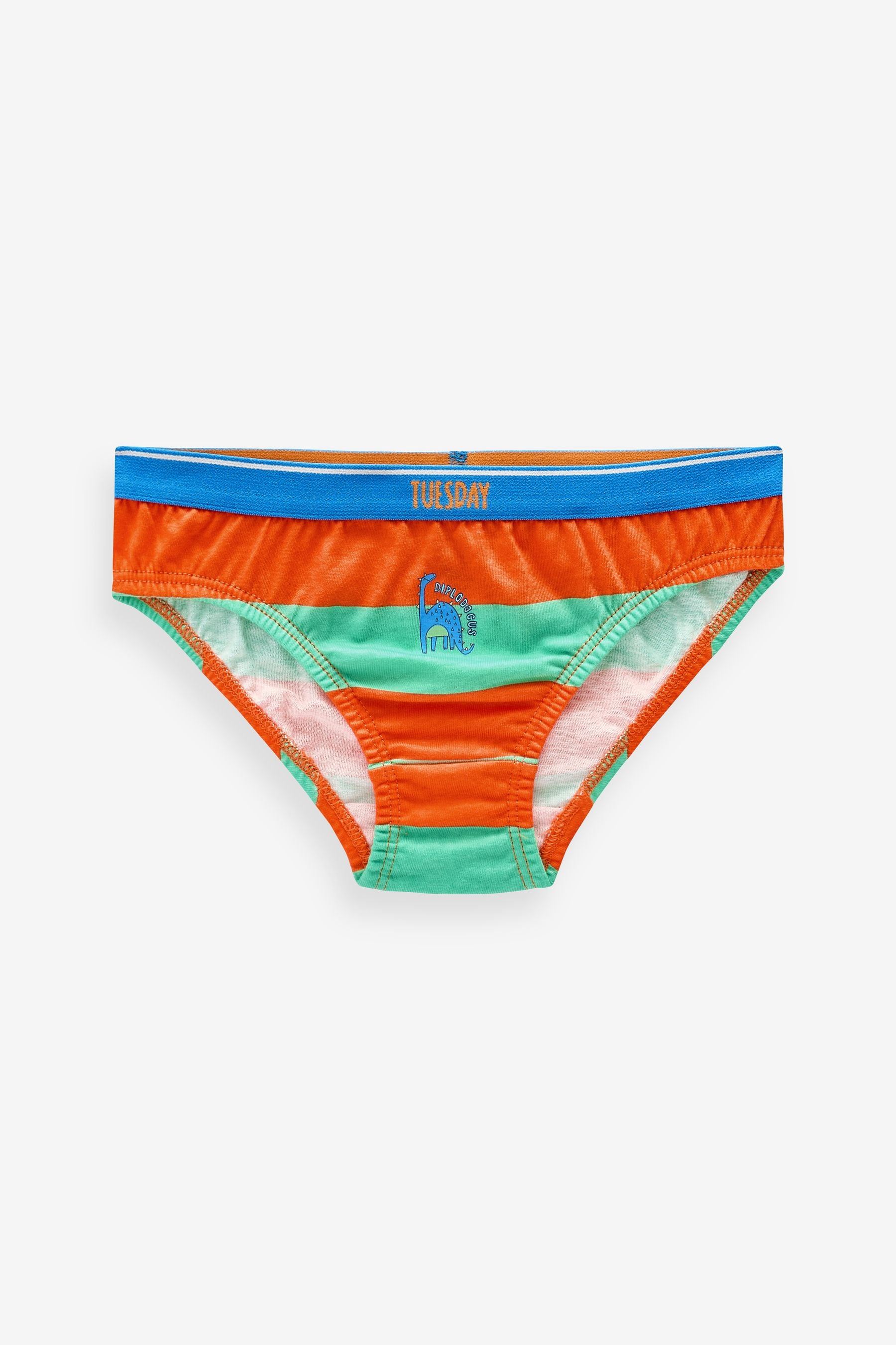 Bright Dinosaur Briefs 7 Pack (1.5-10yrs)