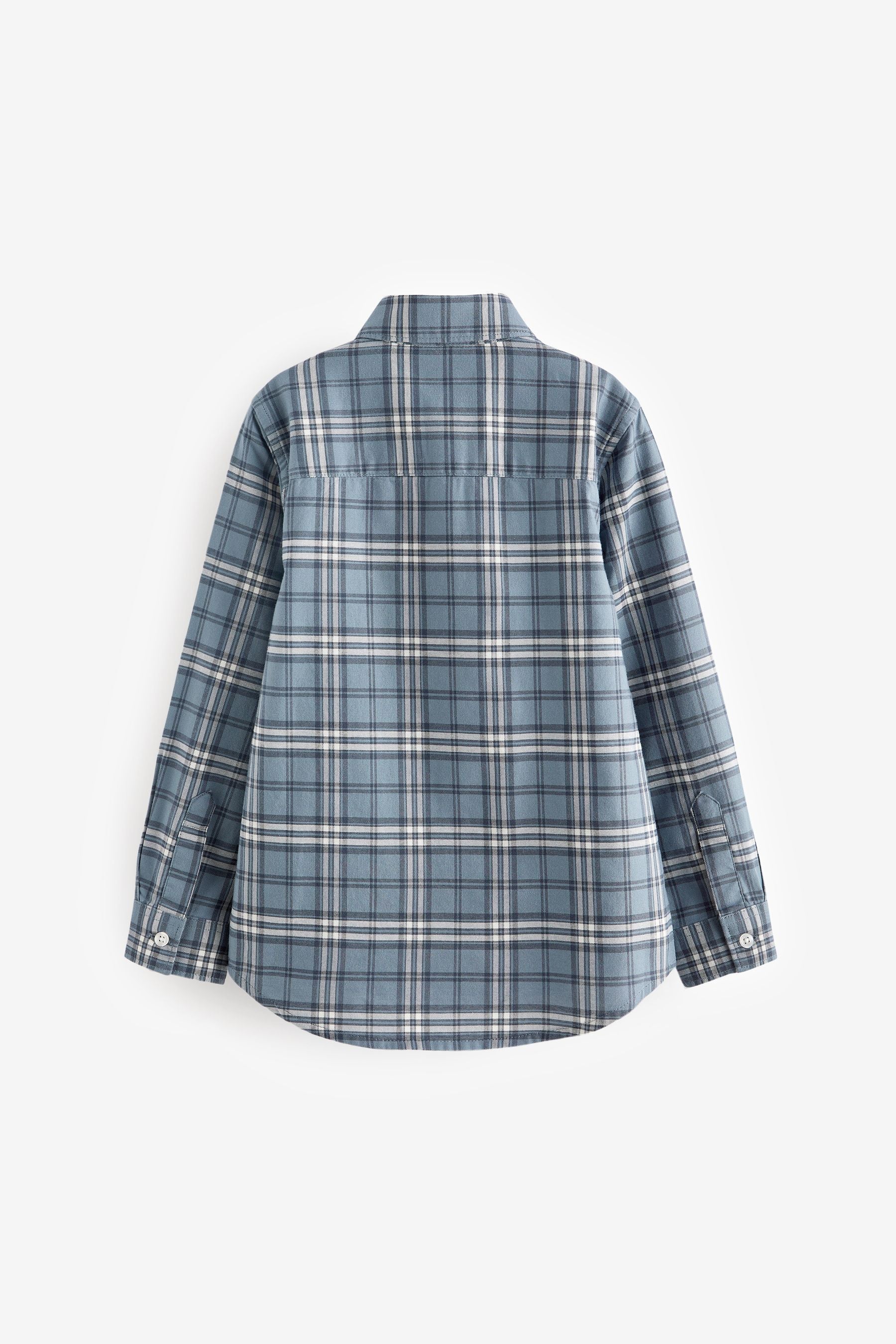 Blue Check Oxford Shirt (3-16yrs)