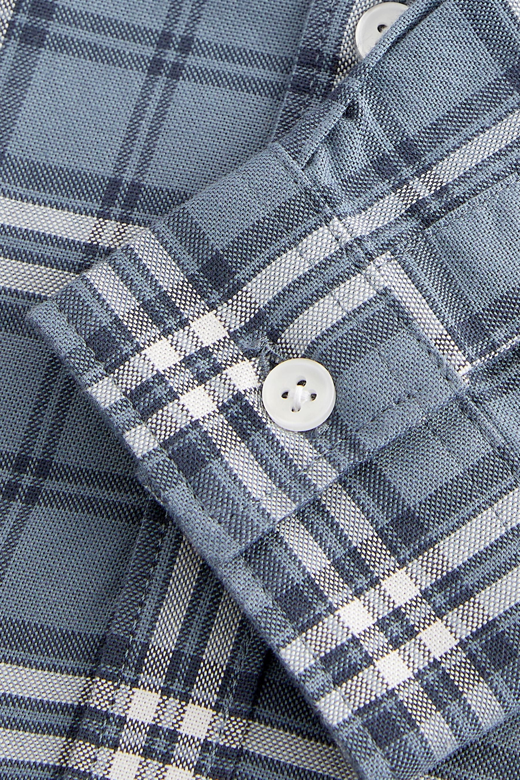 Blue Check Oxford Shirt (3-16yrs)