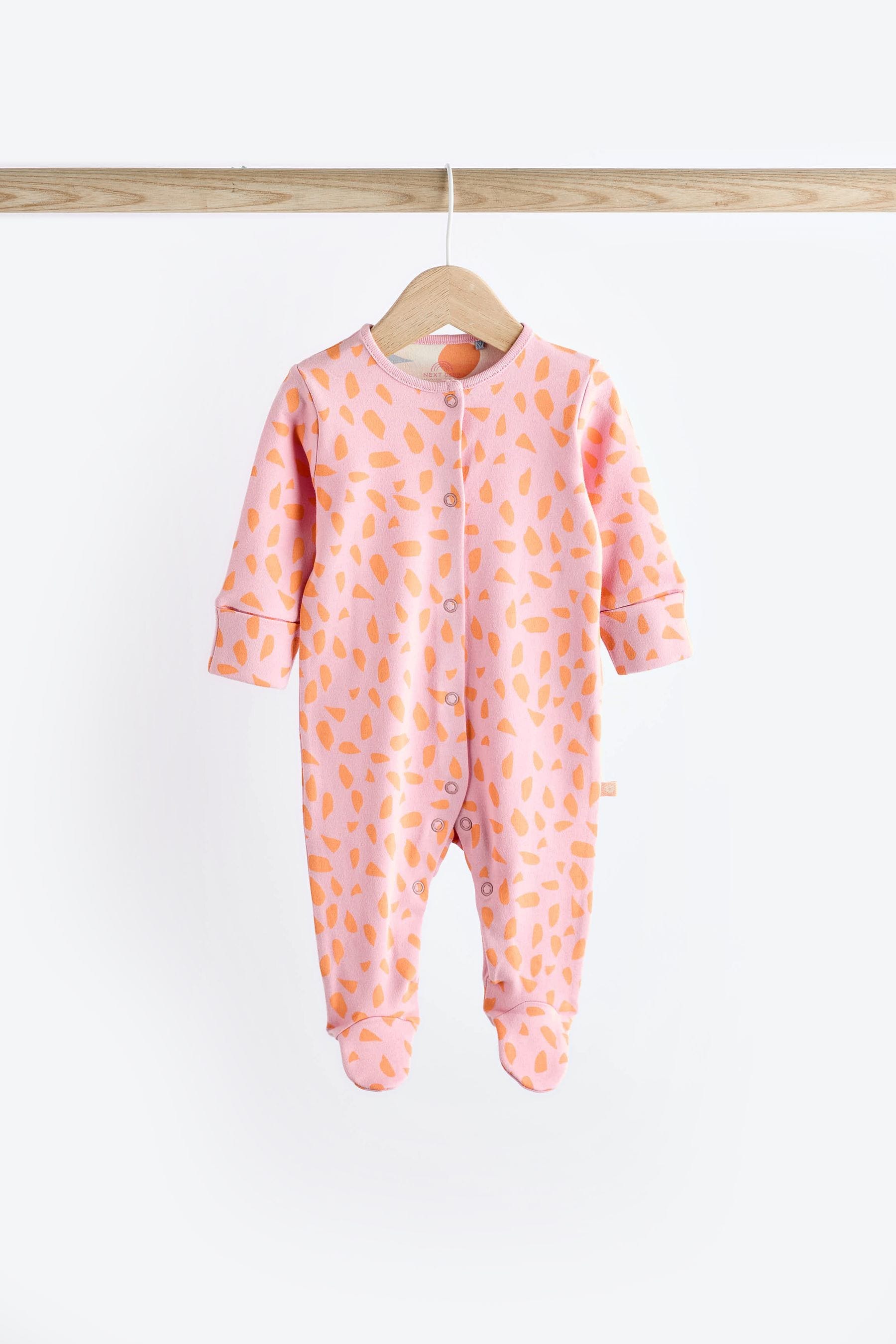 Bright Baby Floral Sleepsuit 3 Pack