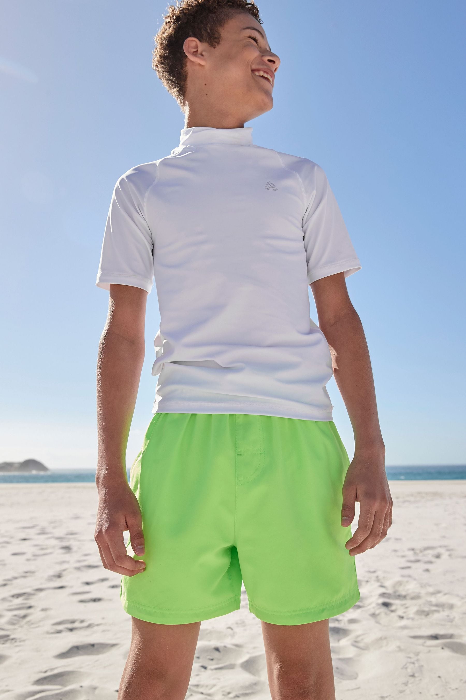 White Sunsafe Rash Vest (1.5-16yrs)