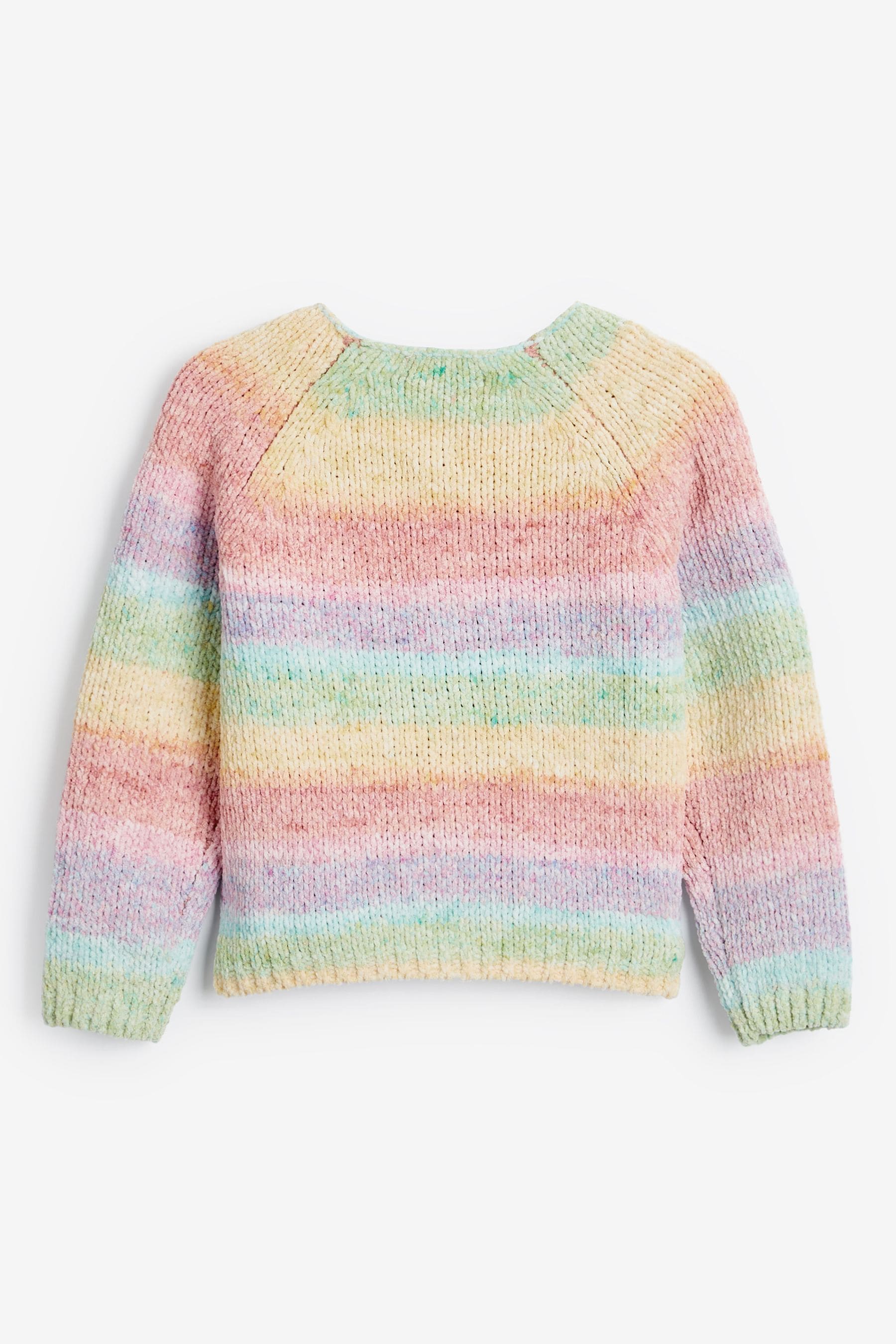 Rainbow Super Soft Chenille Cardigan (3mths-7yrs)