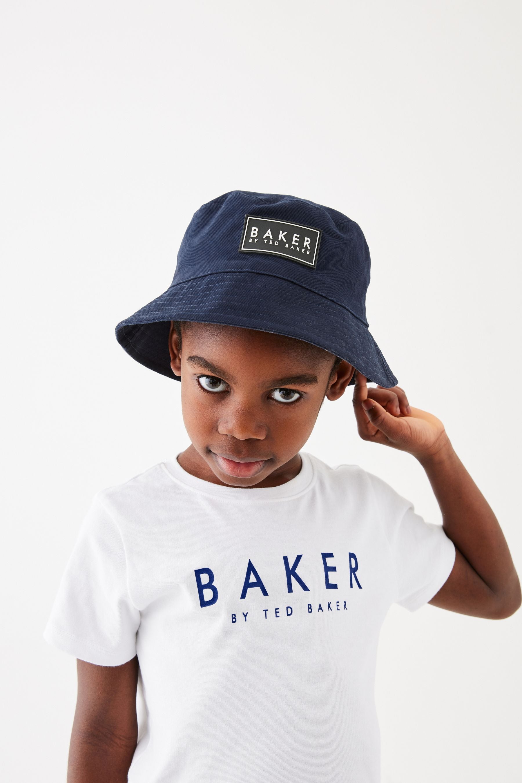 Baker by Ted Baker Boys Navy Bucket Hat