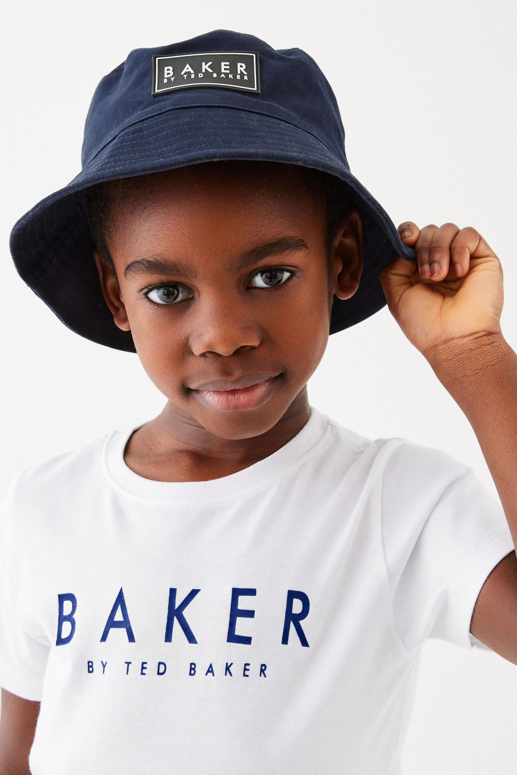 Baker by Ted Baker Boys Navy Bucket Hat