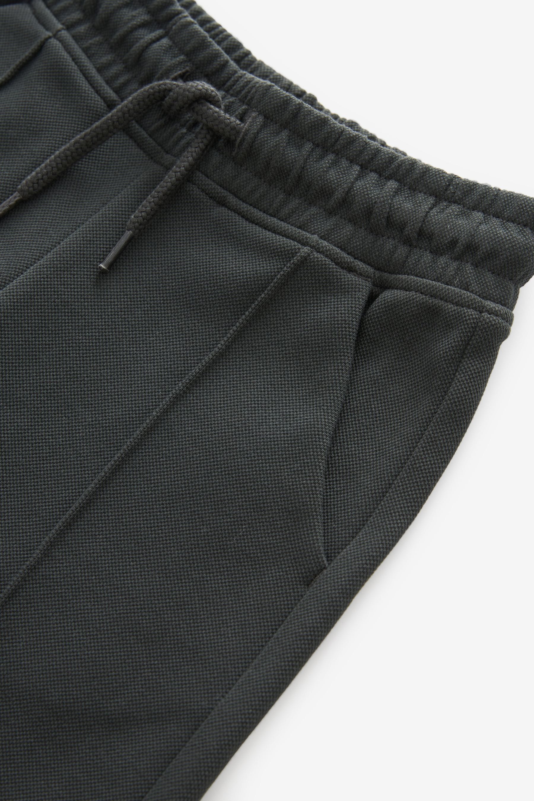 Granite Grey Smart Jersey Shorts (3-16yrs)