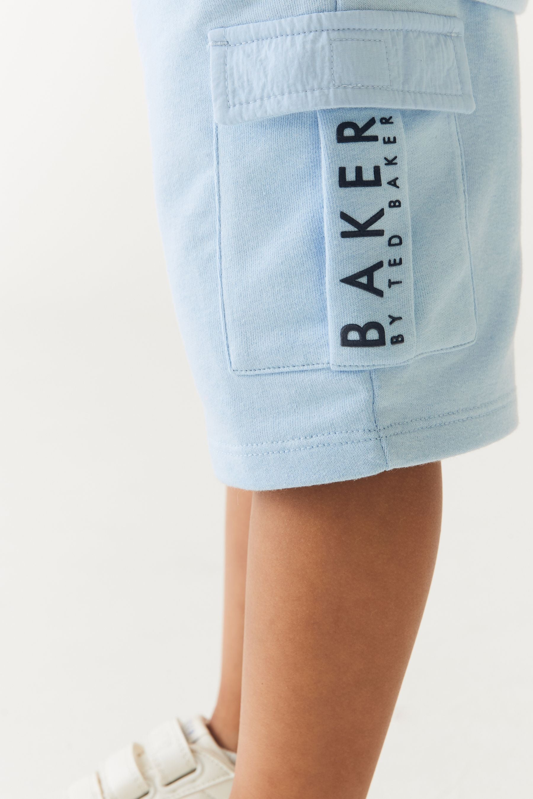 Baker by Ted Baker Blue Sweater and Shorts Set