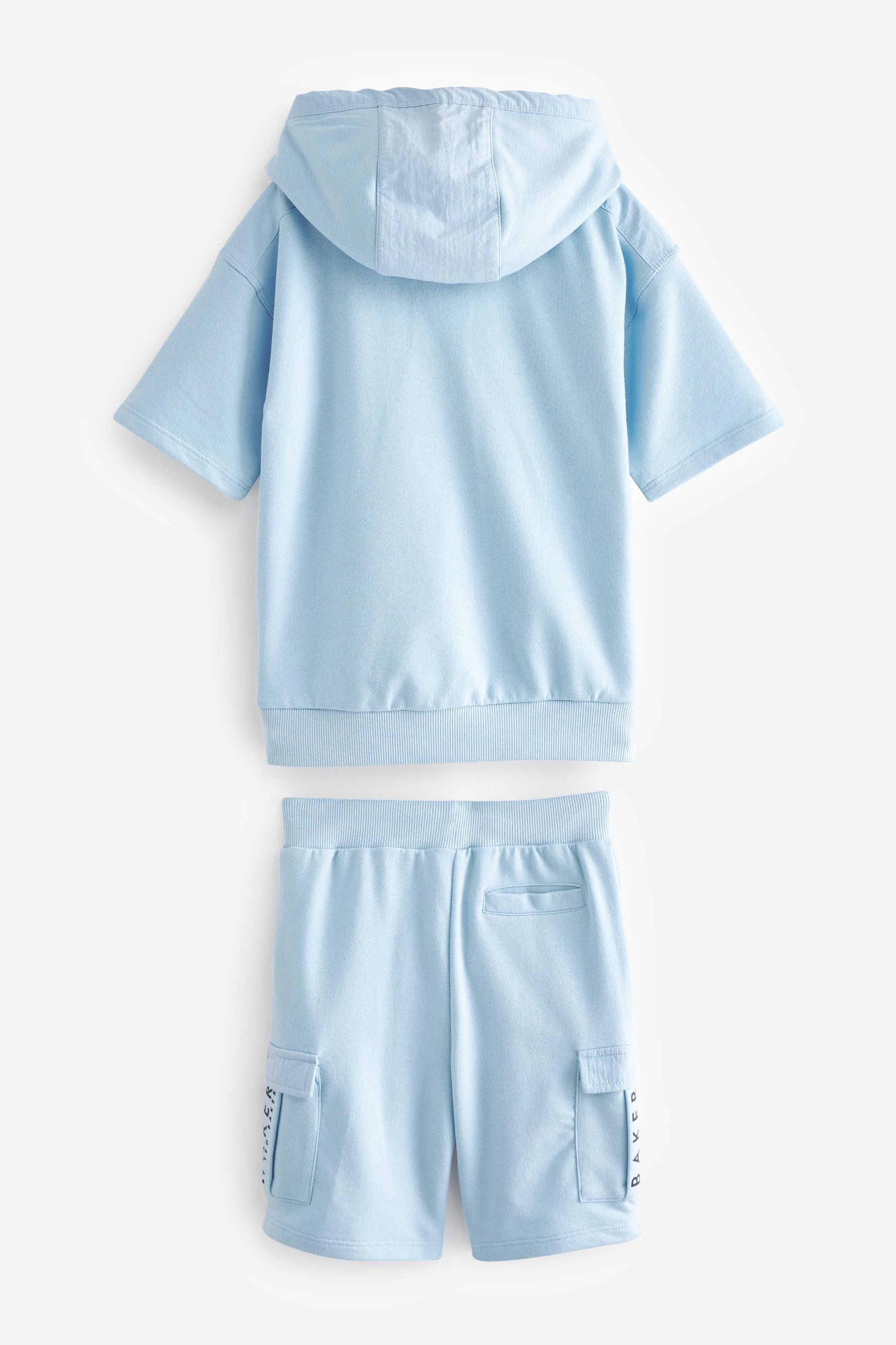 Baker by Ted Baker Blue Sweater and Shorts Set