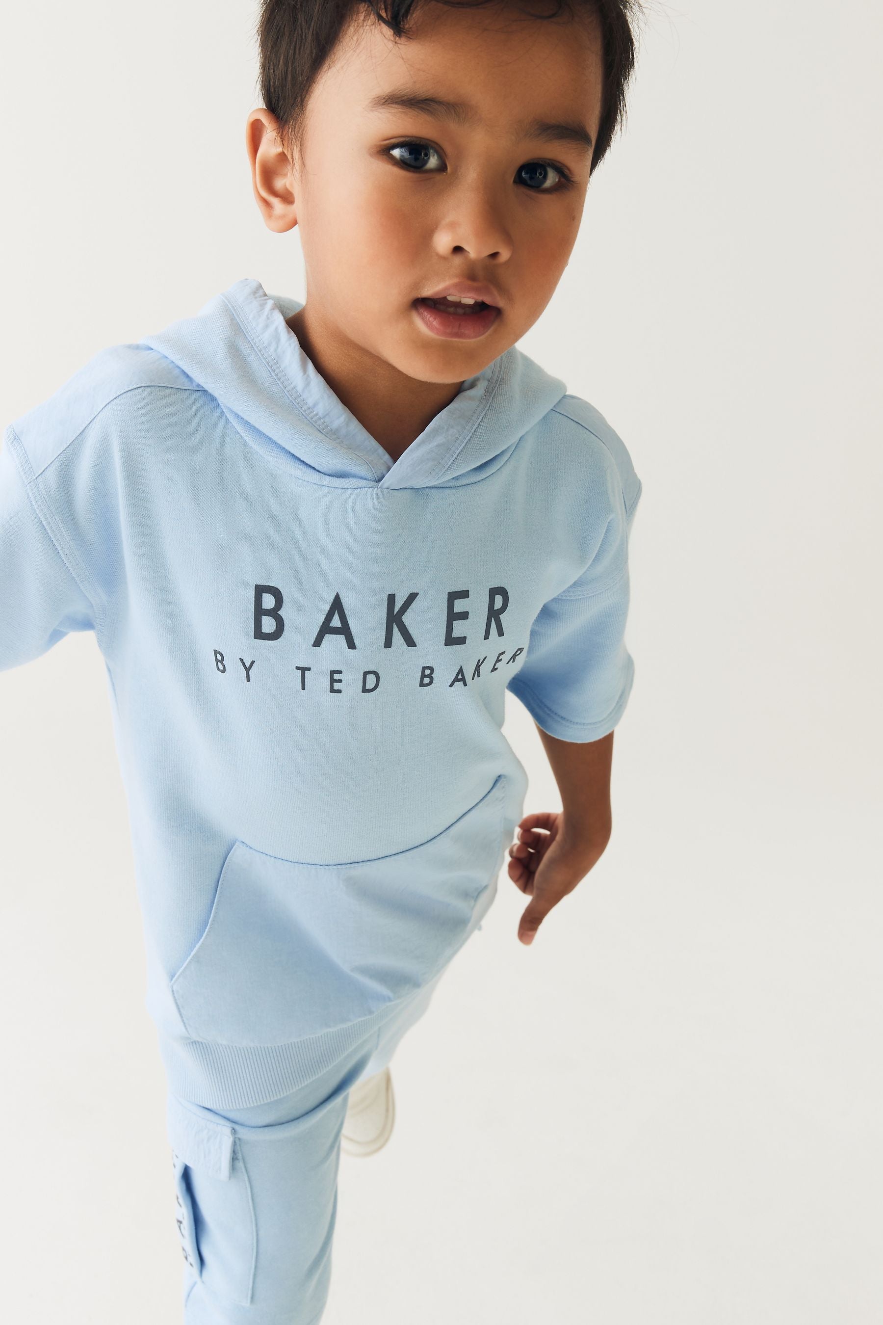 Baker by Ted Baker Blue Sweater and Shorts Set