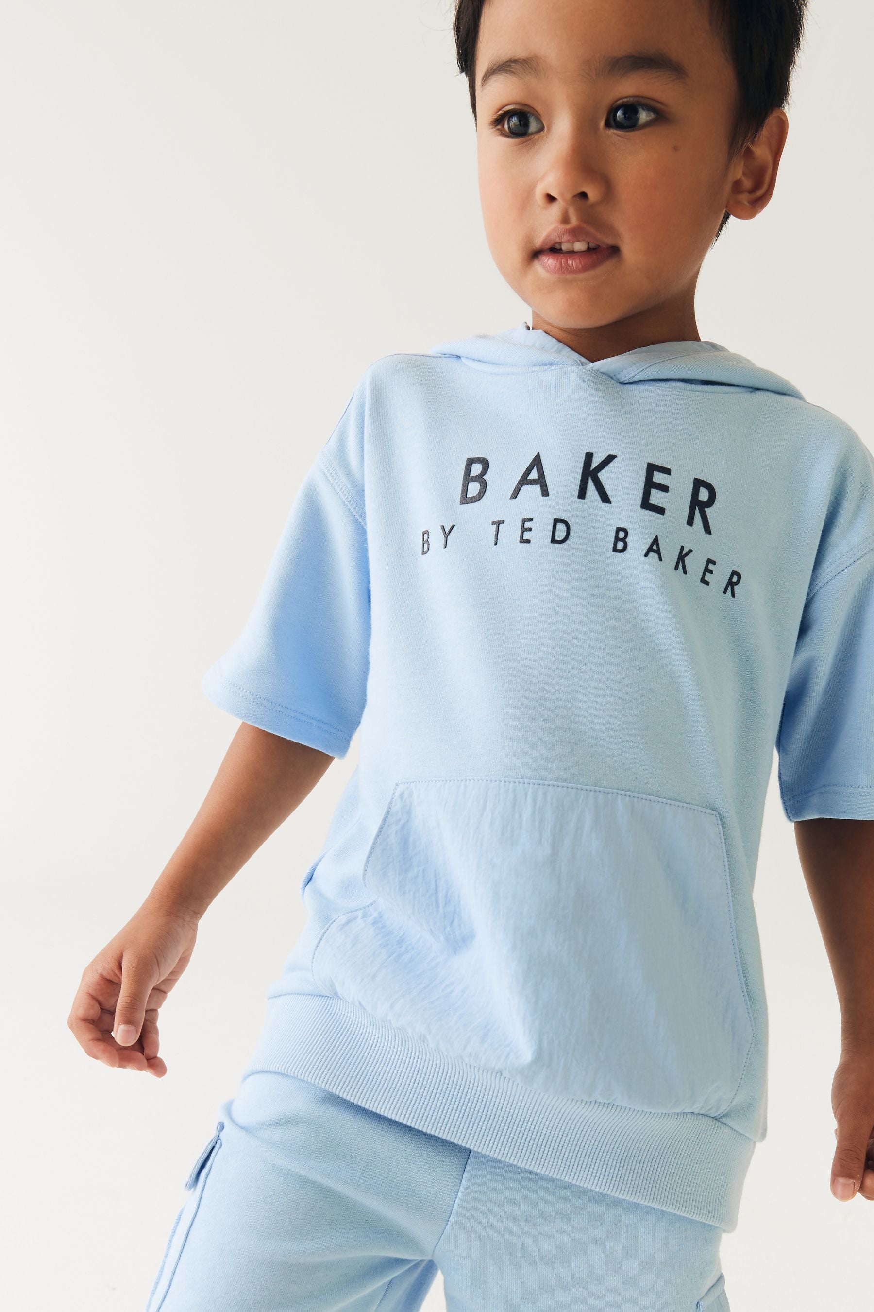 Baker by Ted Baker Blue Sweater and Shorts Set