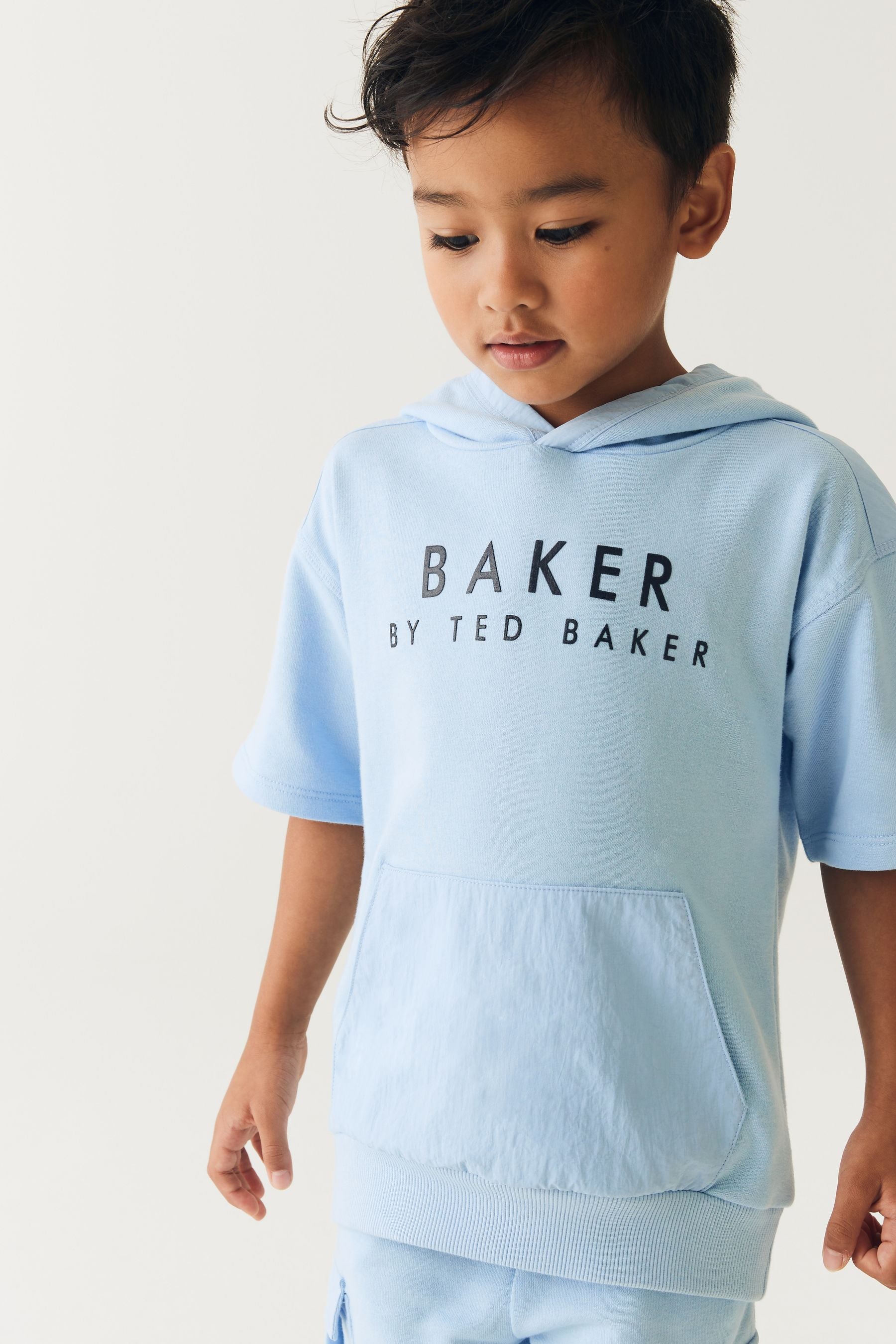 Baker by Ted Baker Blue Sweater and Shorts Set