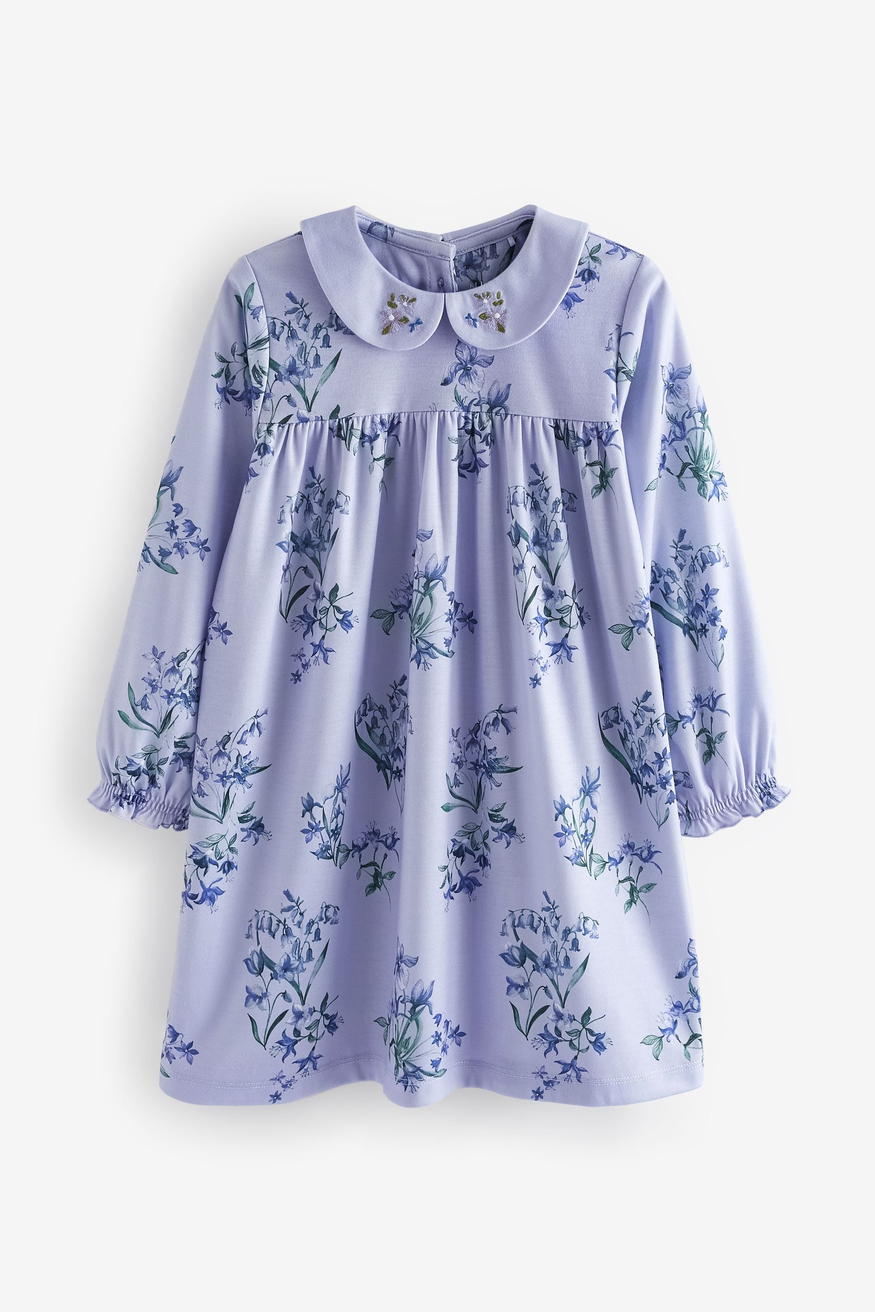 Blue/White Bluebell Nighties 2 Pack (2-12yrs)