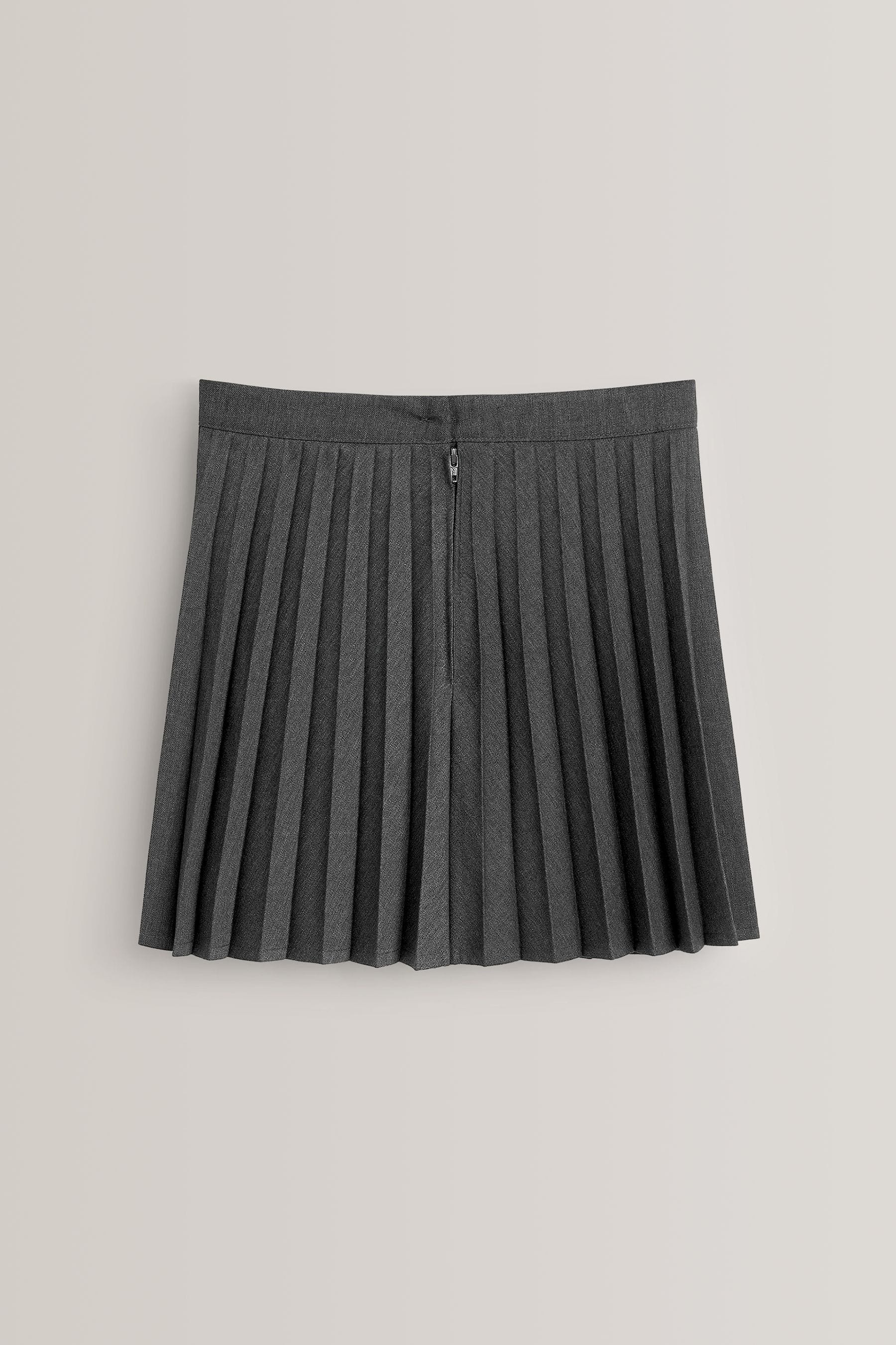 Grey Pleat School Skirt (3-16yrs)