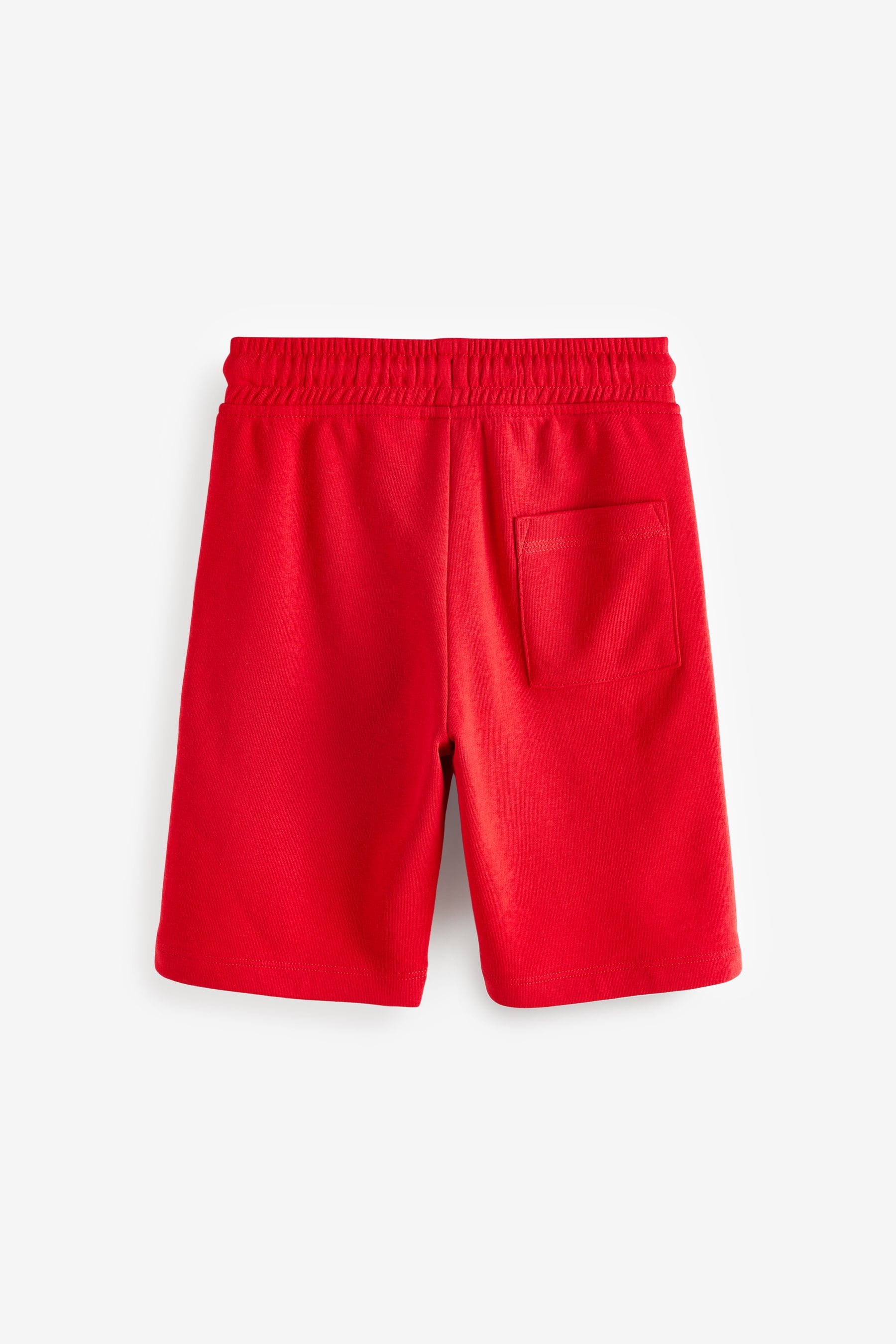 Red Bright 1 Pack Basic Jersey Shorts (3-16yrs)