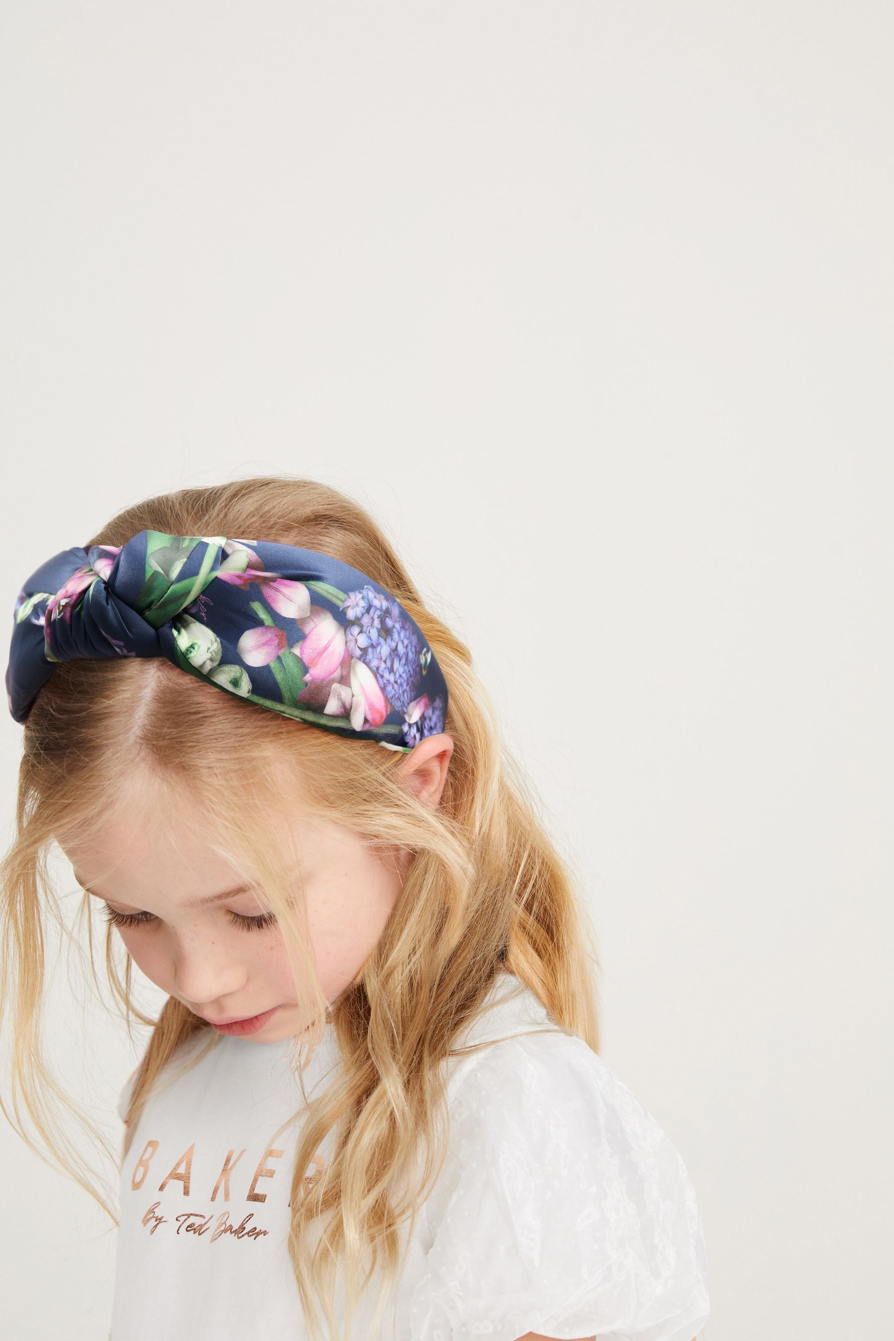 Baker by Ted Baker Girls Floral Knotted Headband