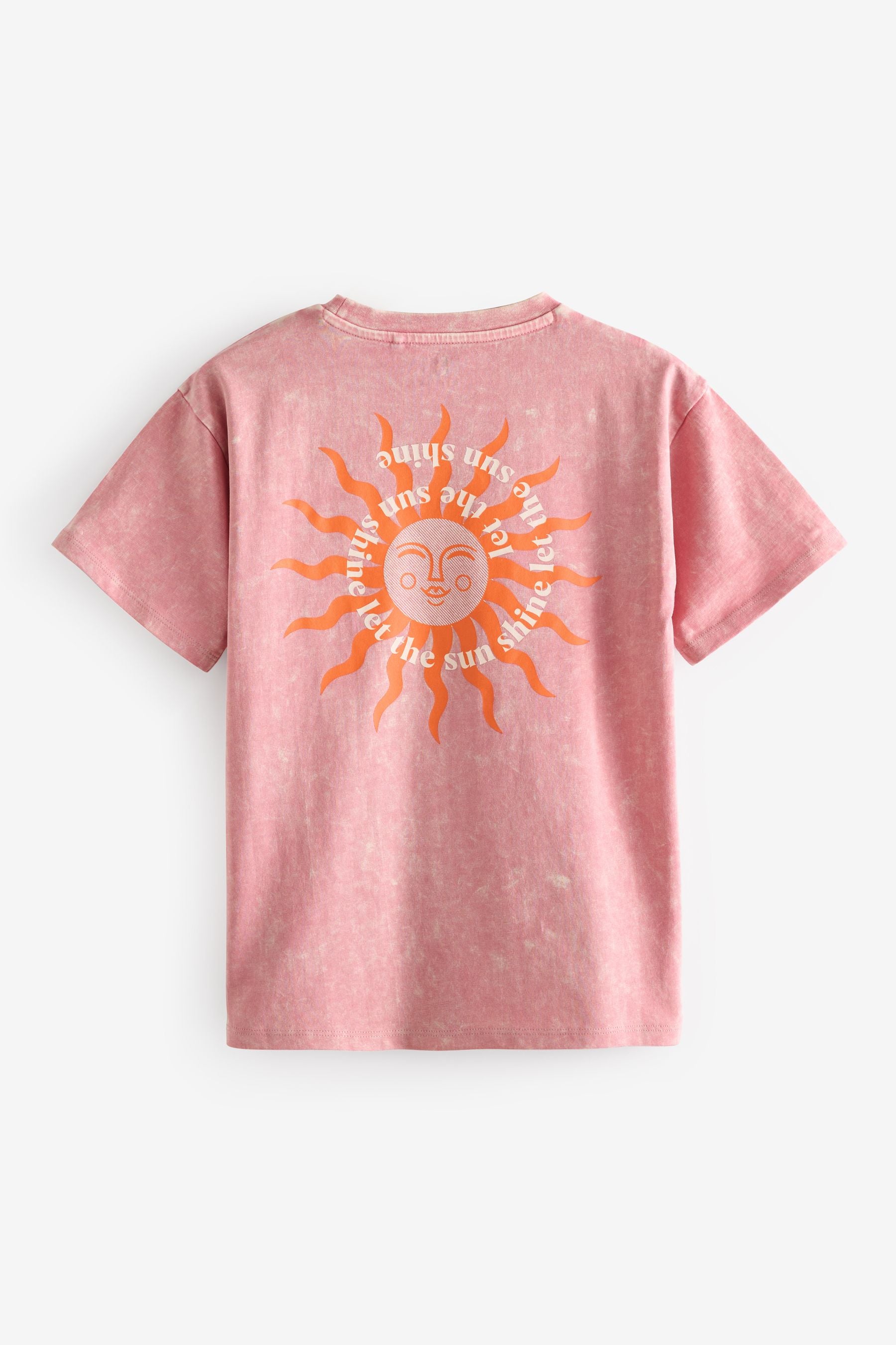 Pink Oversized Graphic T-Shirt (3-16yrs)