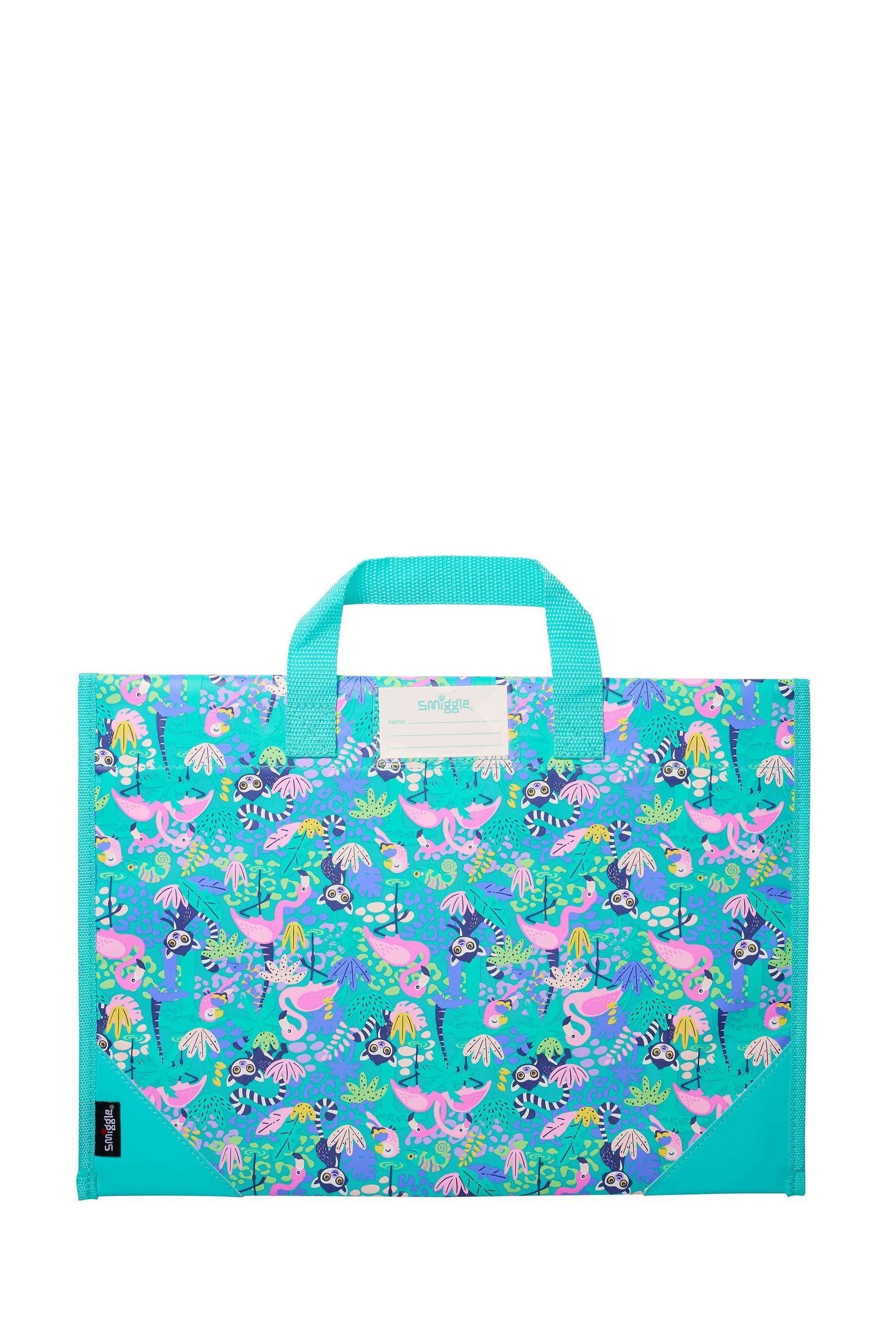 Smiggle Blue Wild Side Book Bag