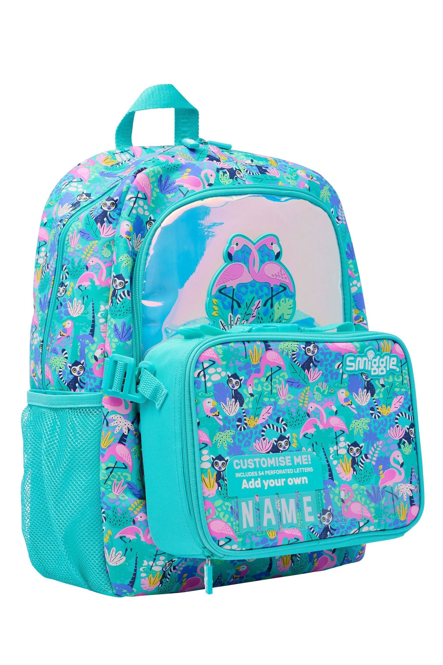 Smiggle Blue Wild Side Book Bag