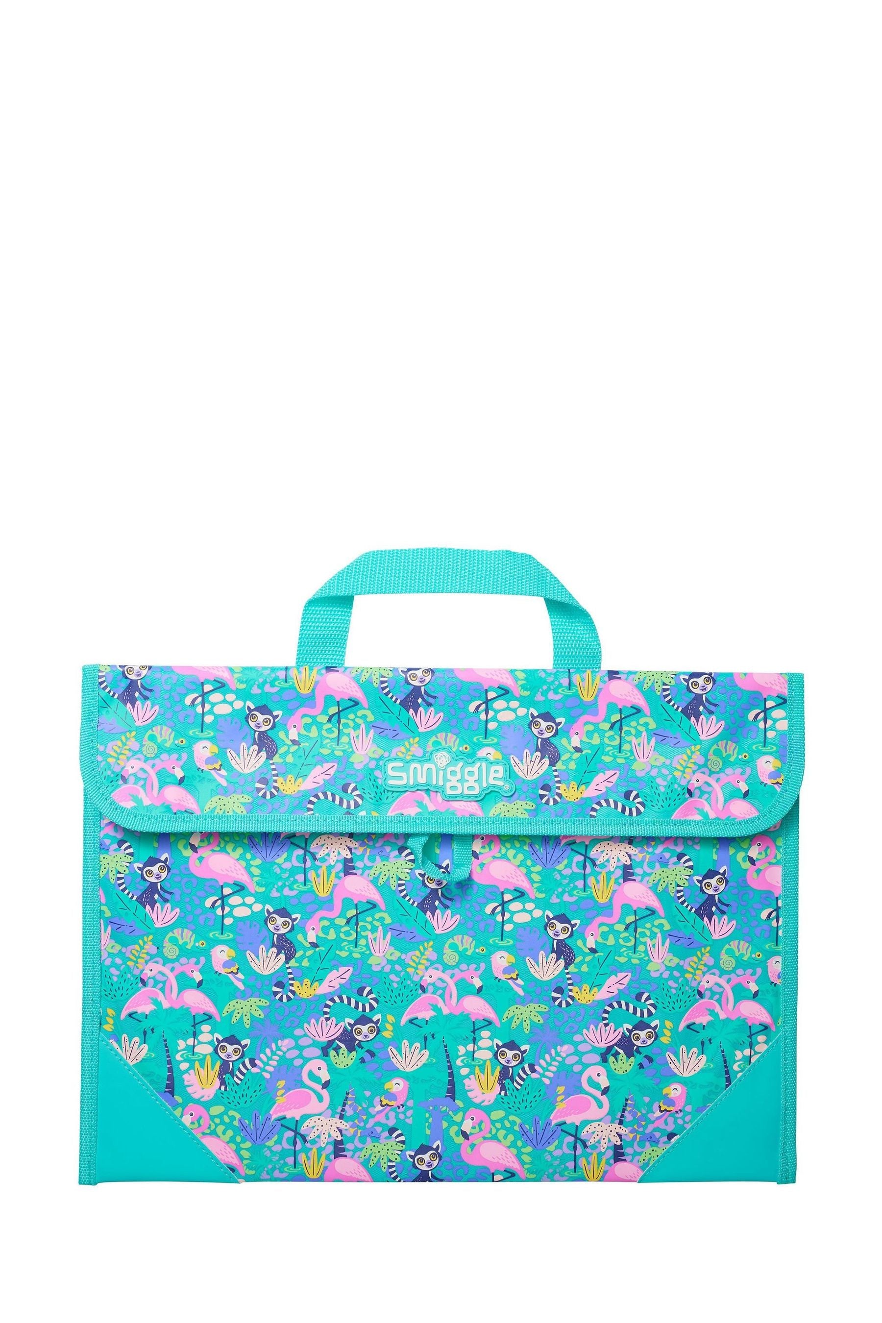 Smiggle Blue Wild Side Book Bag