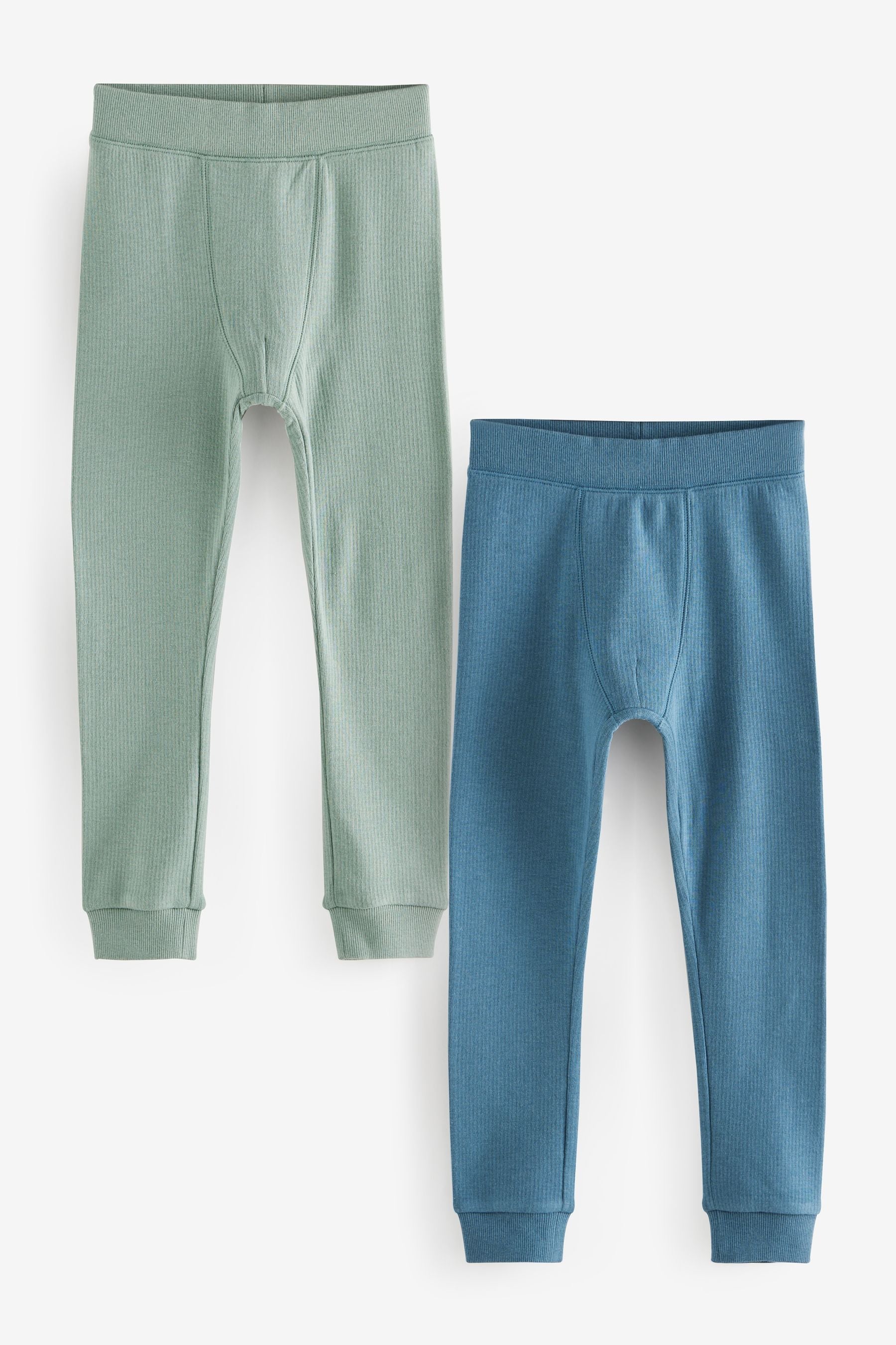 Blue/Teal Thermal Leggings 2 Pack (2-16yrs)