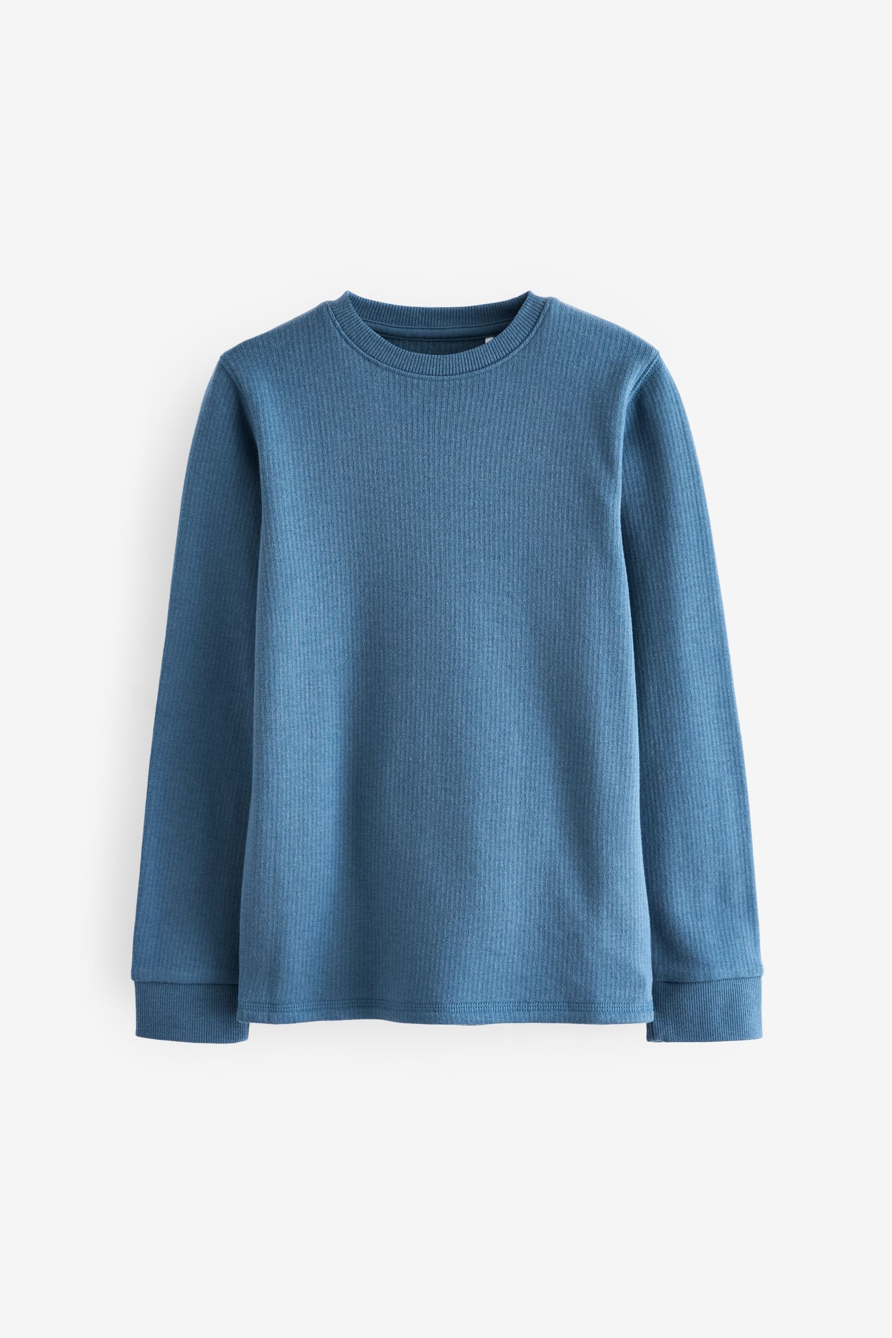 Blue/Teal Thermal Long Sleeve Tops 2 Pack (2-16yrs)