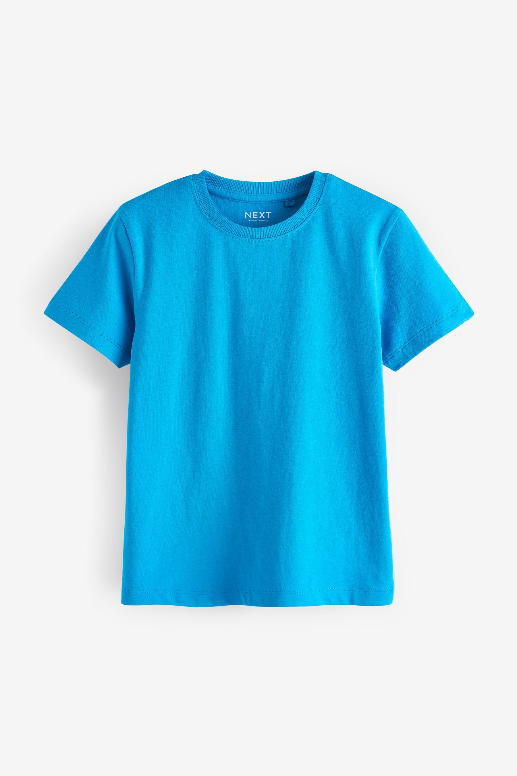 Blue Bright Regular Fit Short Sleeve T-Shirt (3-16yrs)