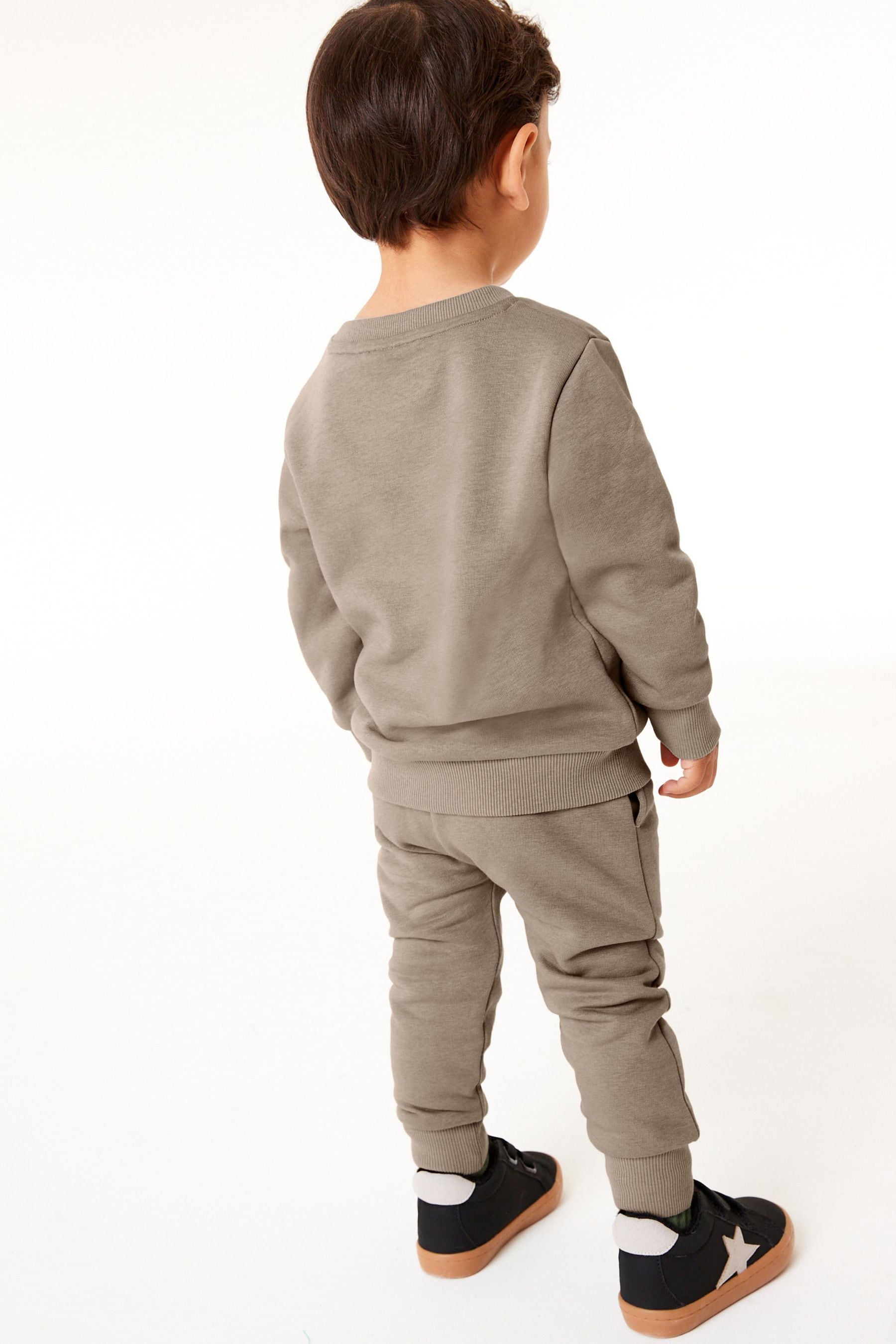 Stone Jersey Sweatshirt And Joggers Set (3mths-7yrs)