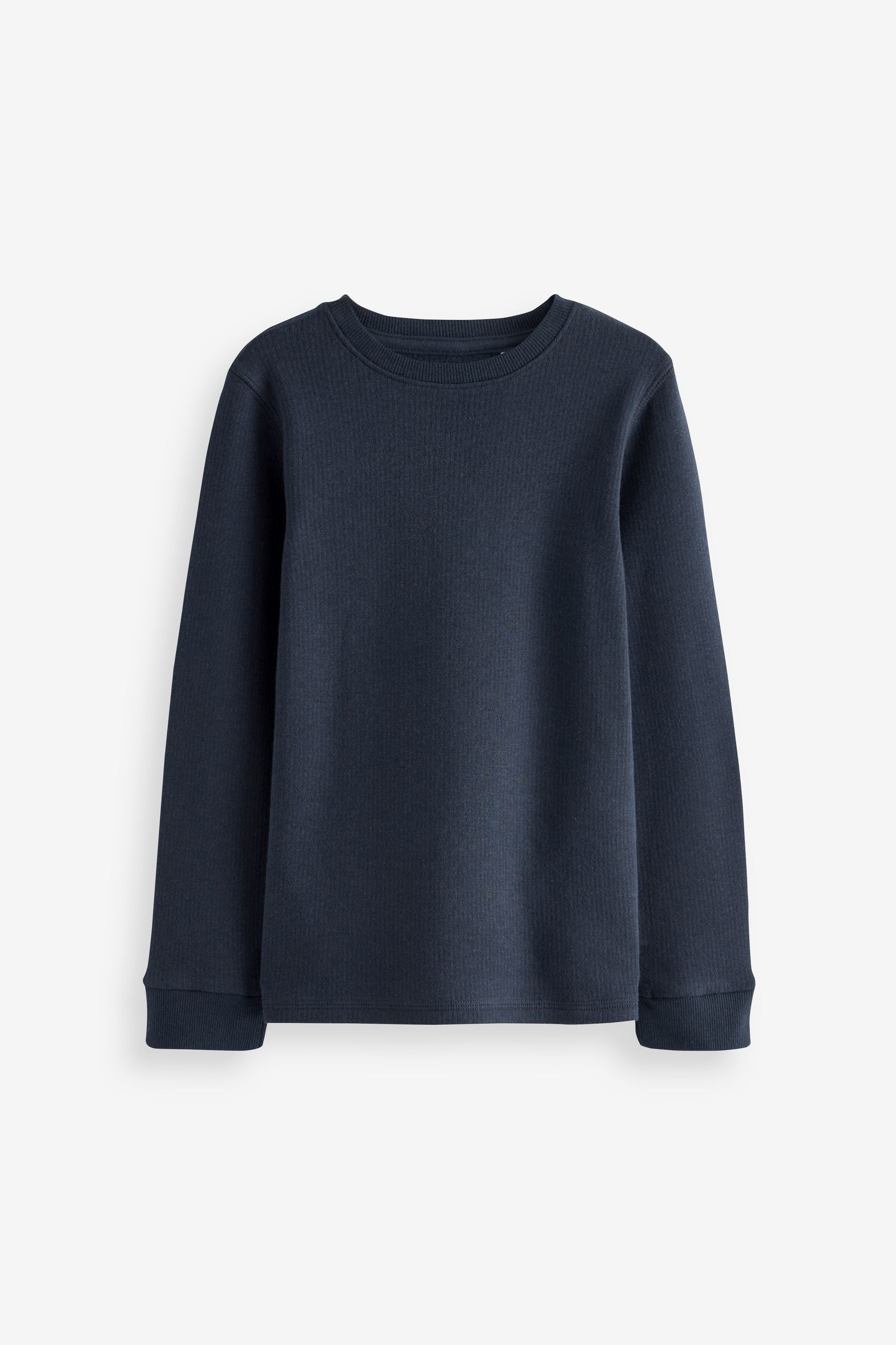 Blue/Navy Long Sleeve Thermal Tops 2 Pack (2-16yrs)