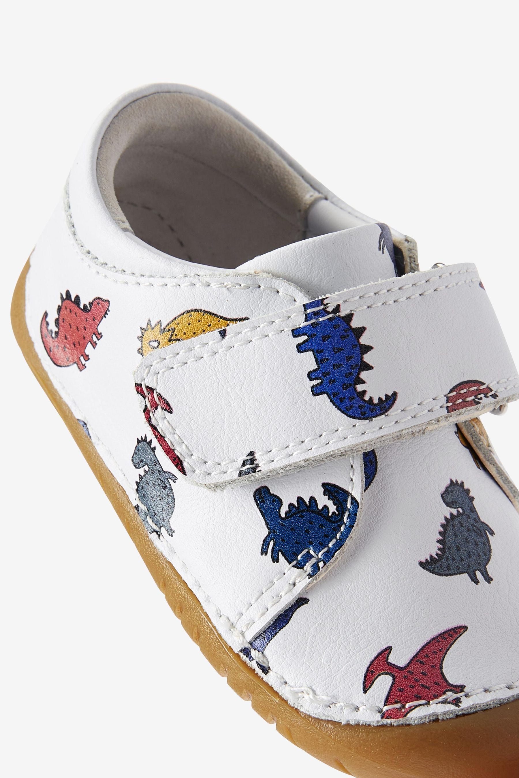 Dino Print Standard Fit (F) Crawler Shoes