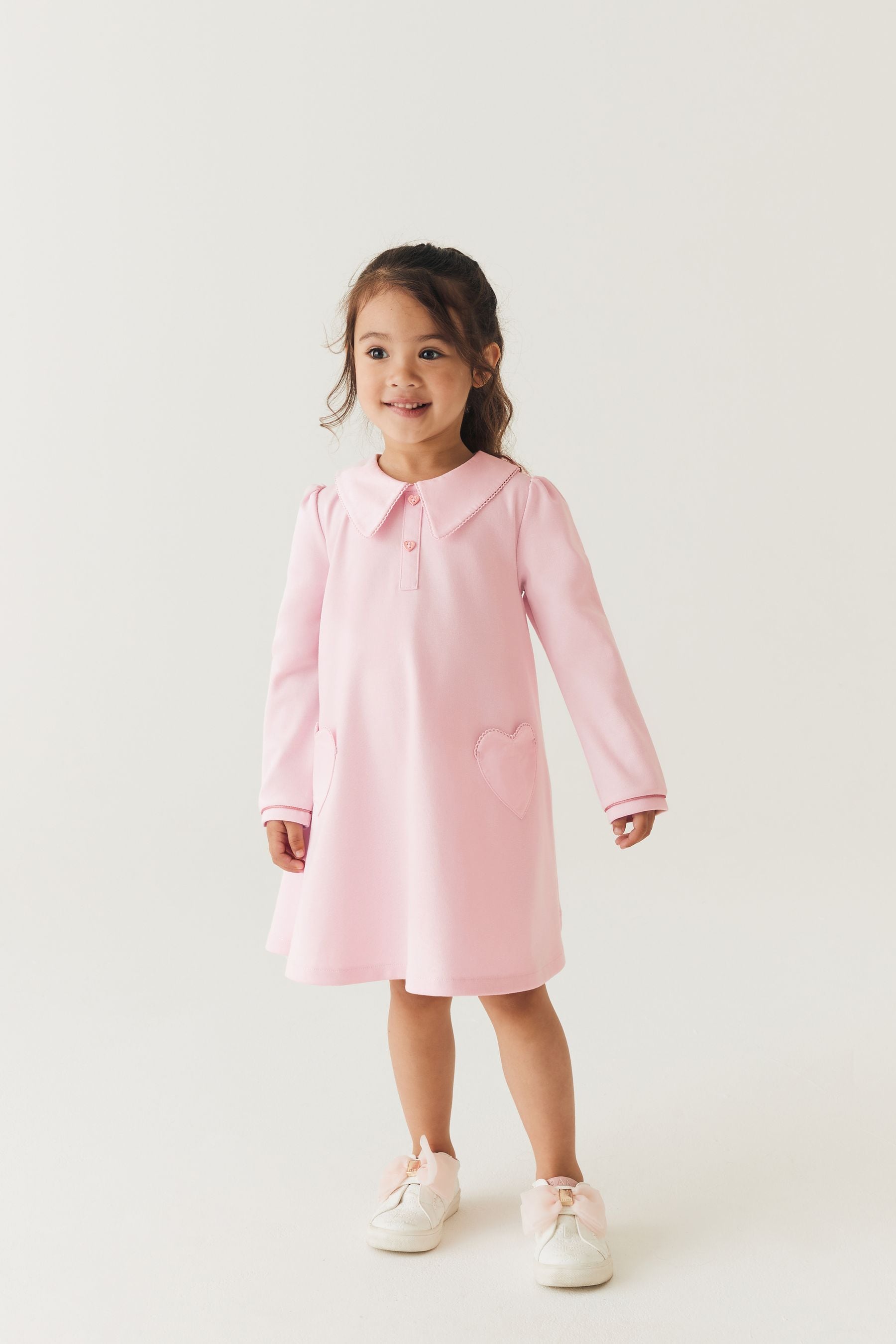 Baker by Ted Baker Pink Heart Ponte Dress