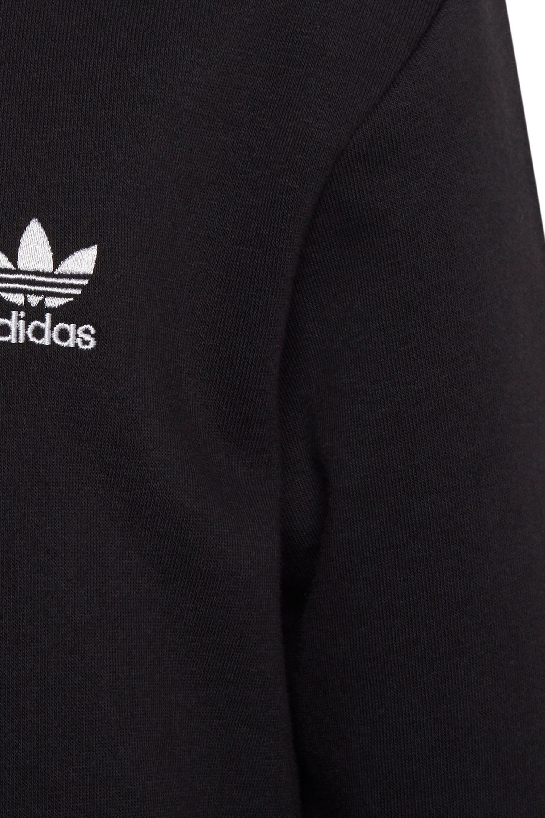 Black adidas Originals Adicolor Crew Set