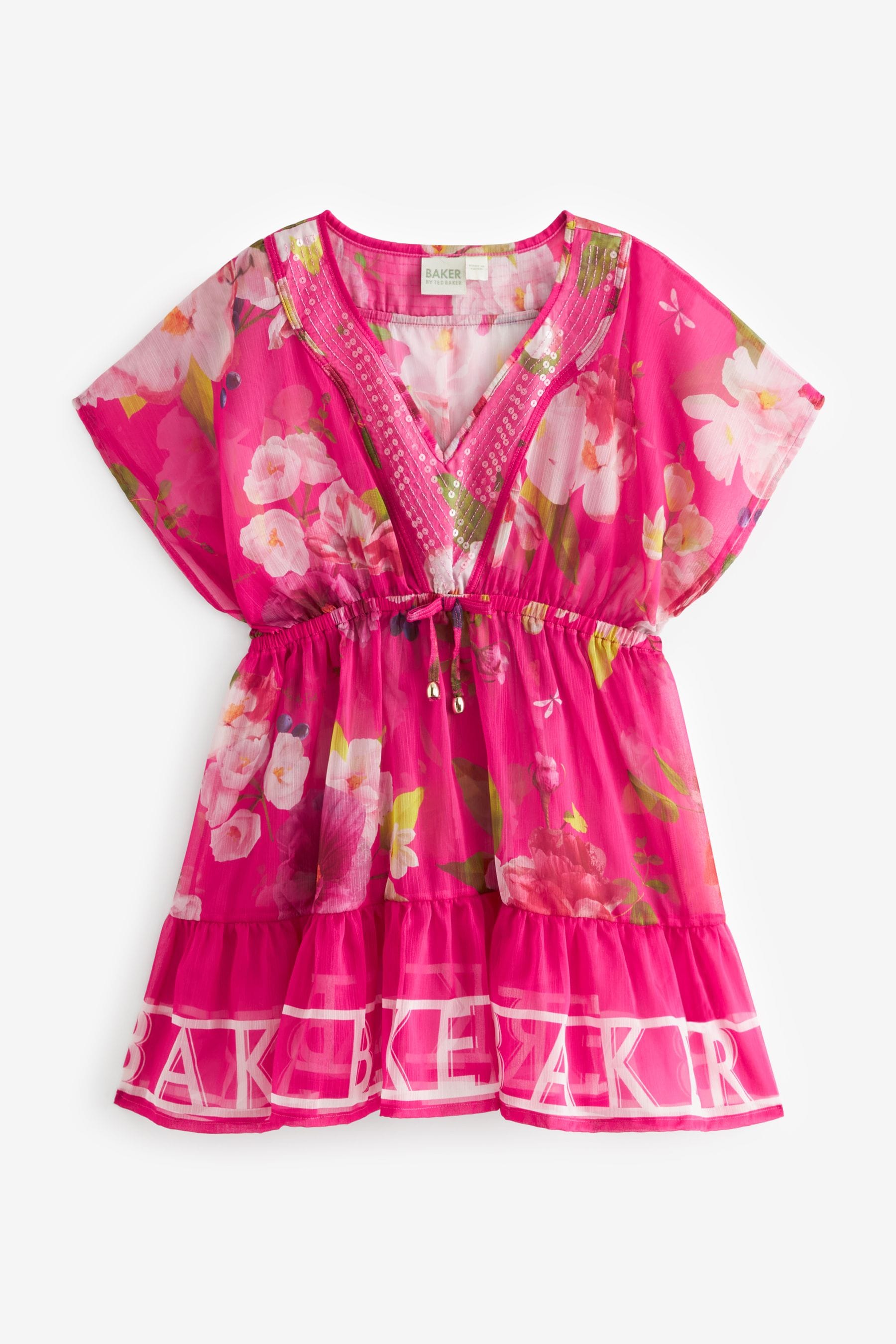 Pink Baker by Ted Baker Floral Kaftan