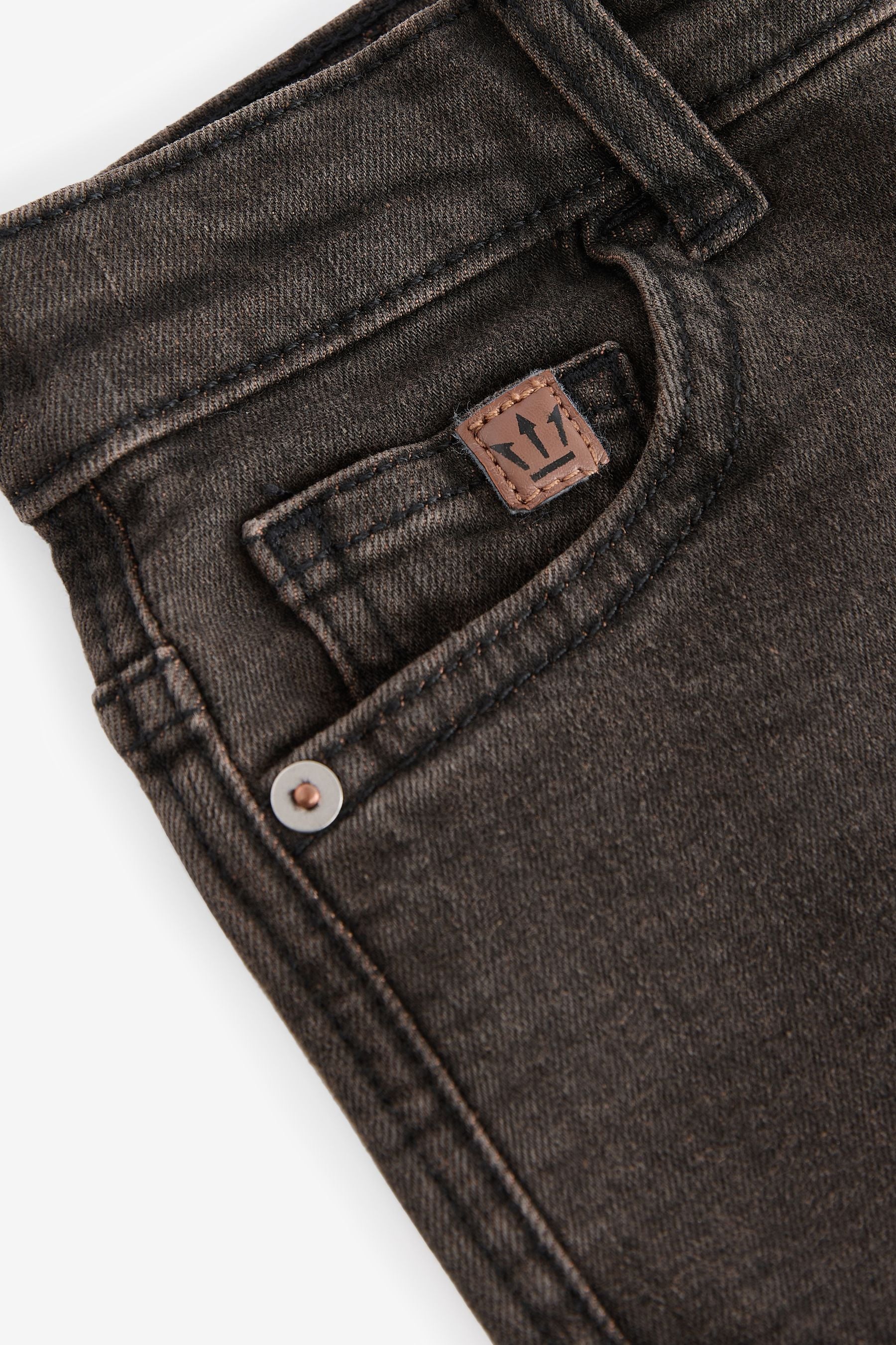 Brown Authentic 100% Cotton Jeans (3-16yrs)