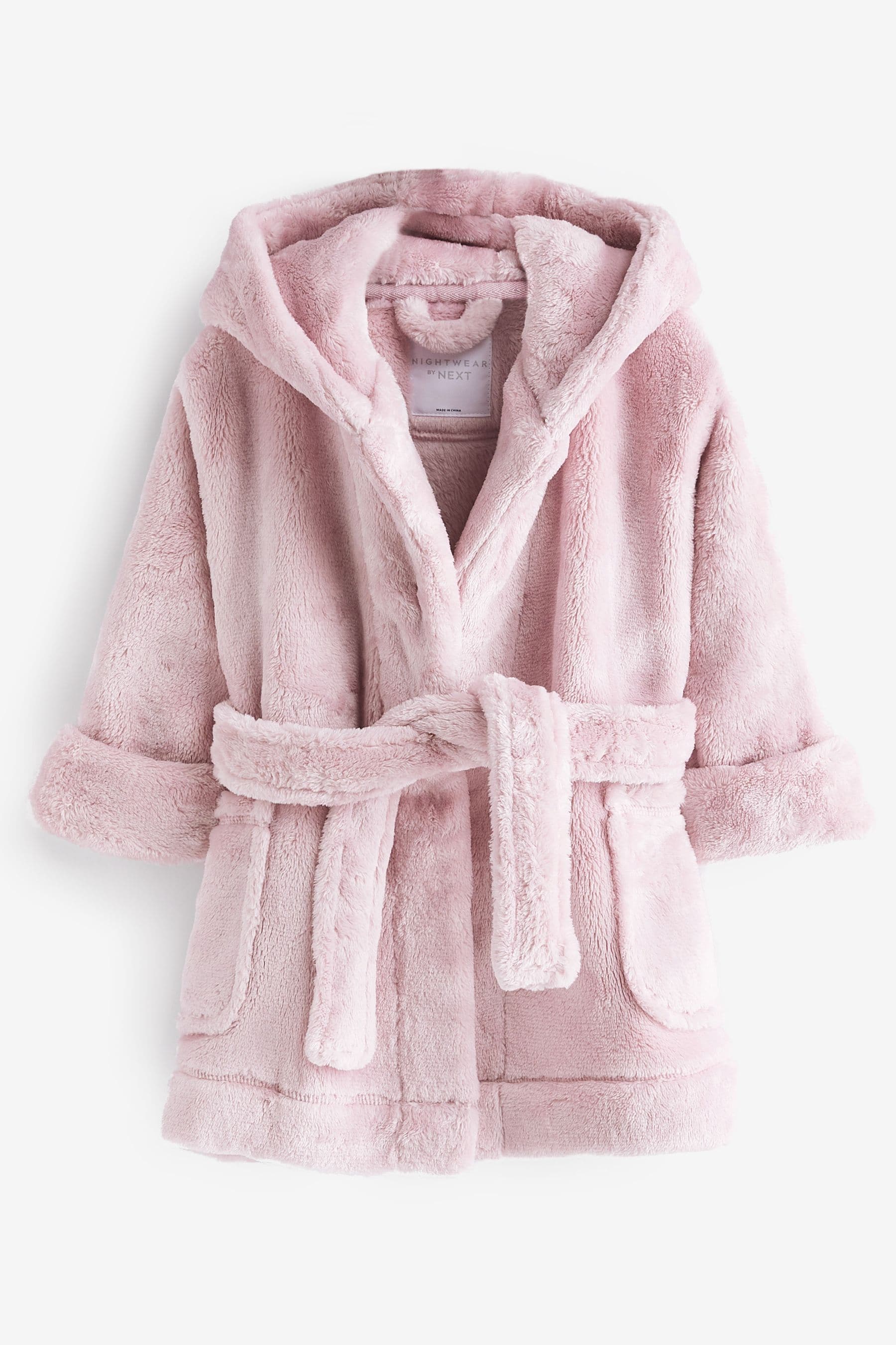 Pink Soft Touch Fleece Dressing Gown (9mths-16yrs)