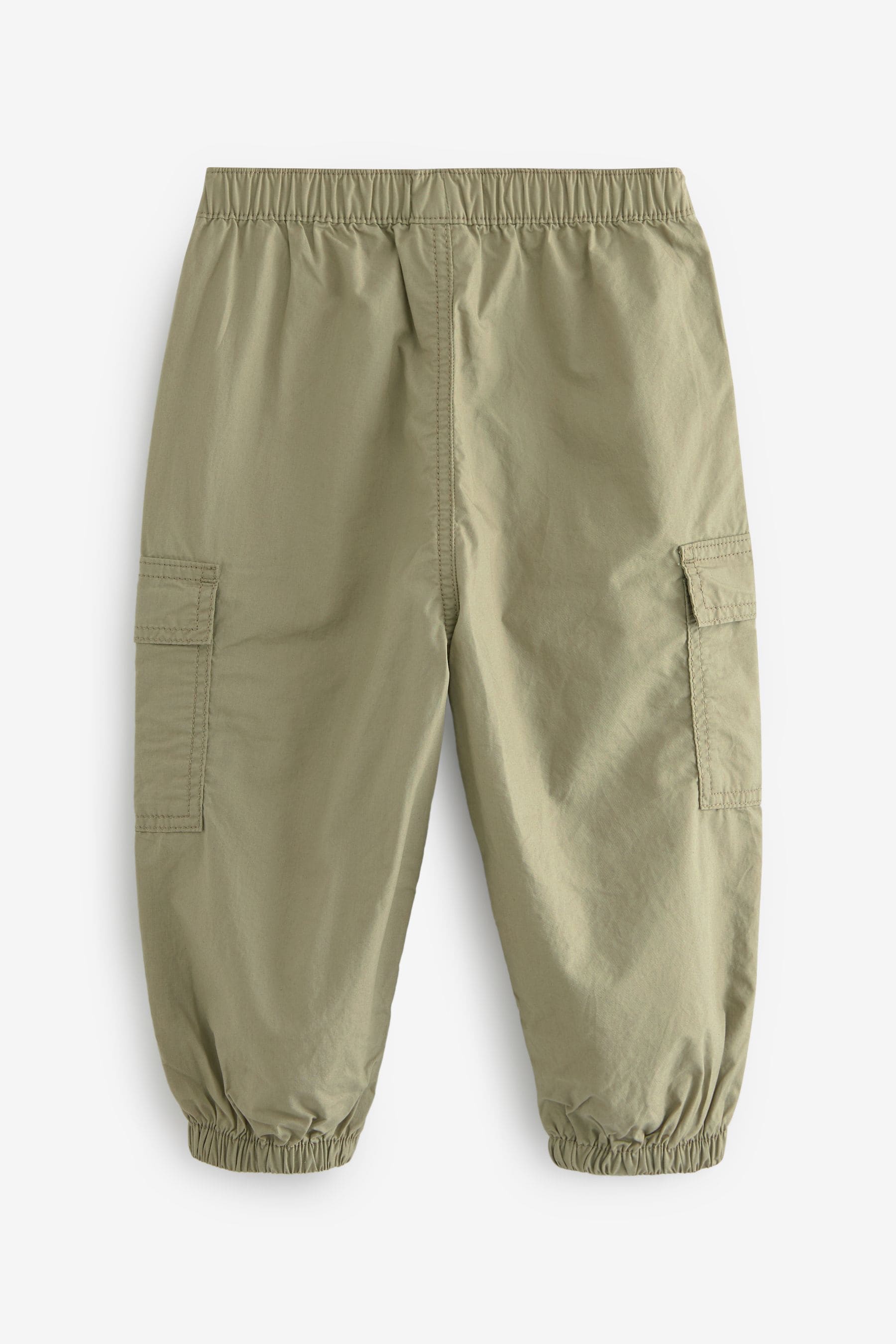 Sage Green Toggle Cargo Trousers (3mths-7yrs)