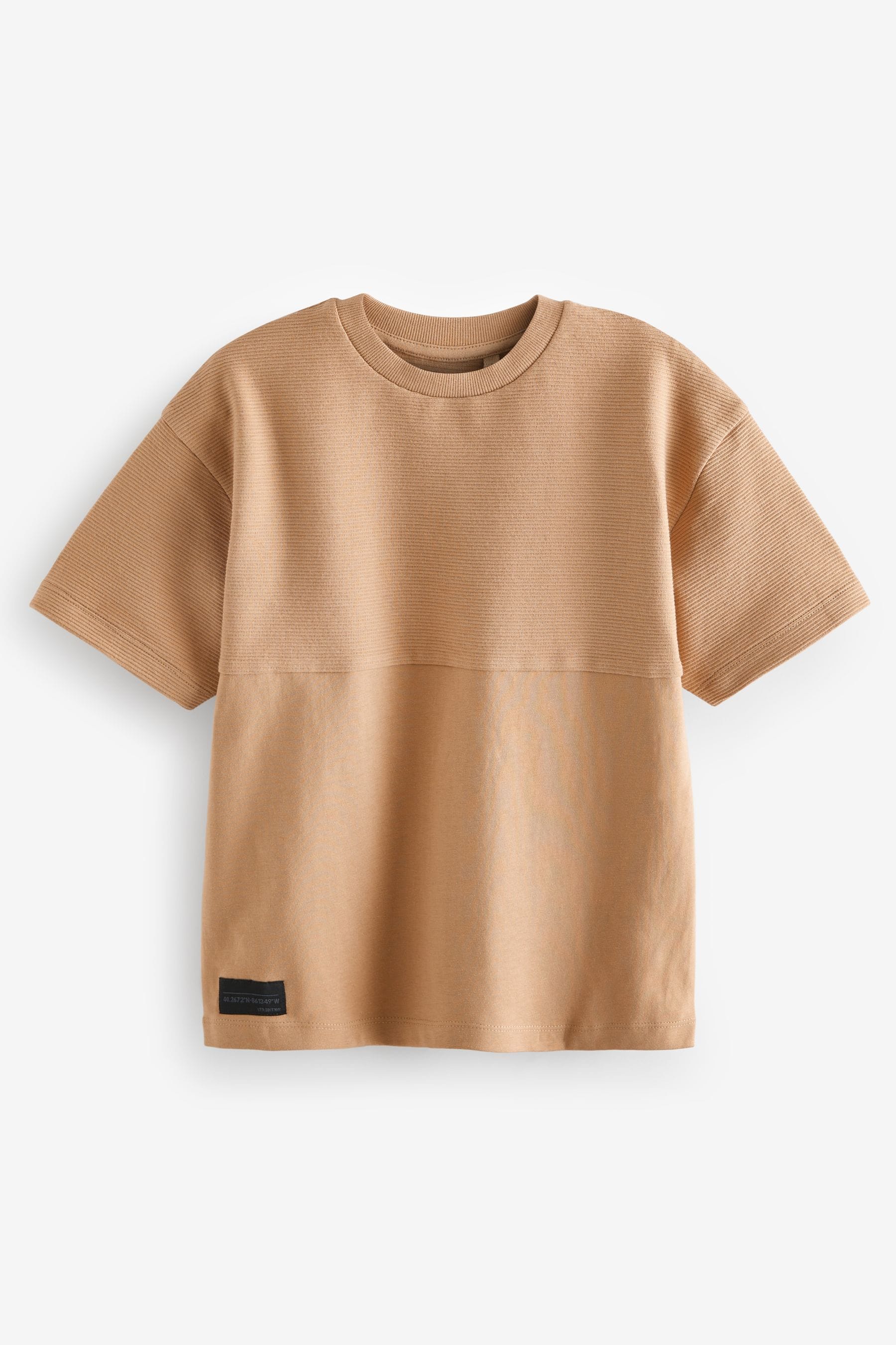 Blue/Tan Brown Oversized T-Shirts 3 Pack (3-16yrs)