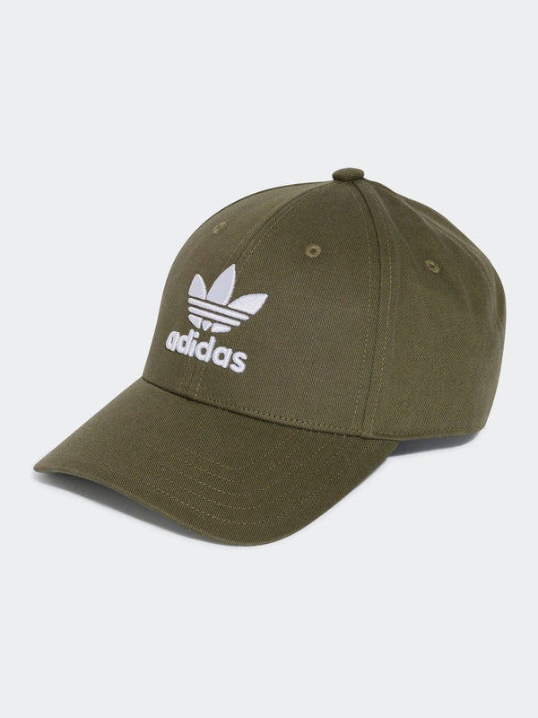 adidas Originals Green Trefoil 100% Cotton Baseball Cap