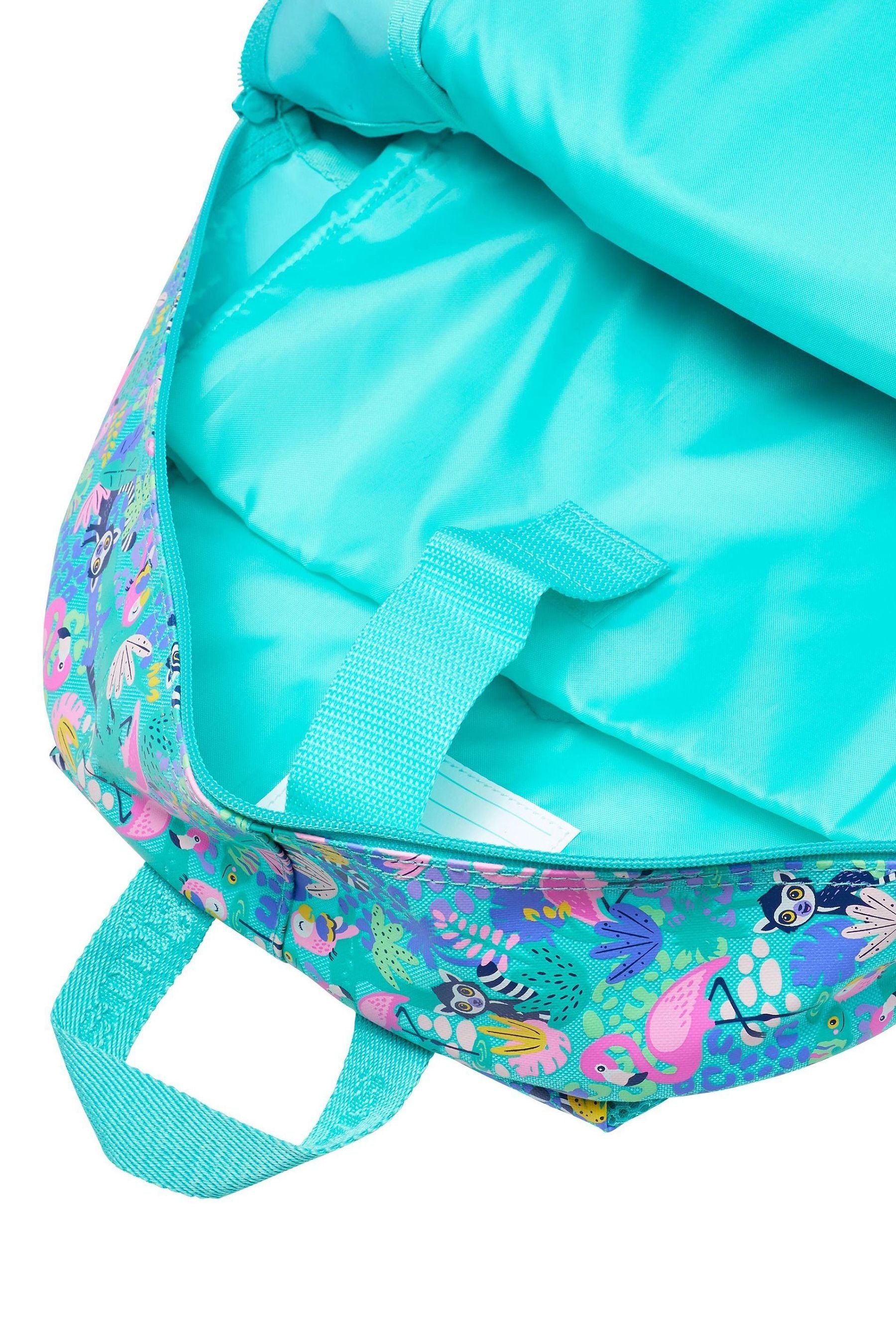 Smiggle Blue Wild Side Classic Attach Backpack