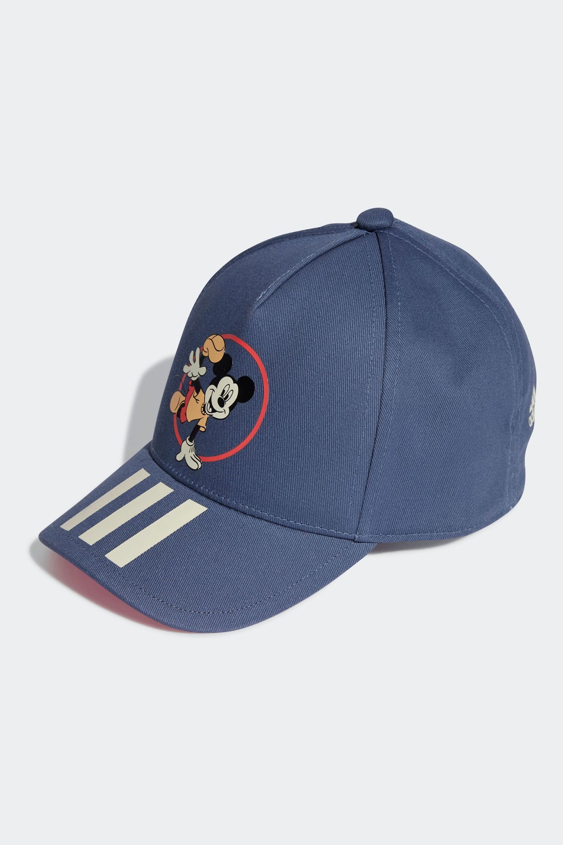 adidas Navy/White 100% Cotton Disney Mickey Mouse Cap