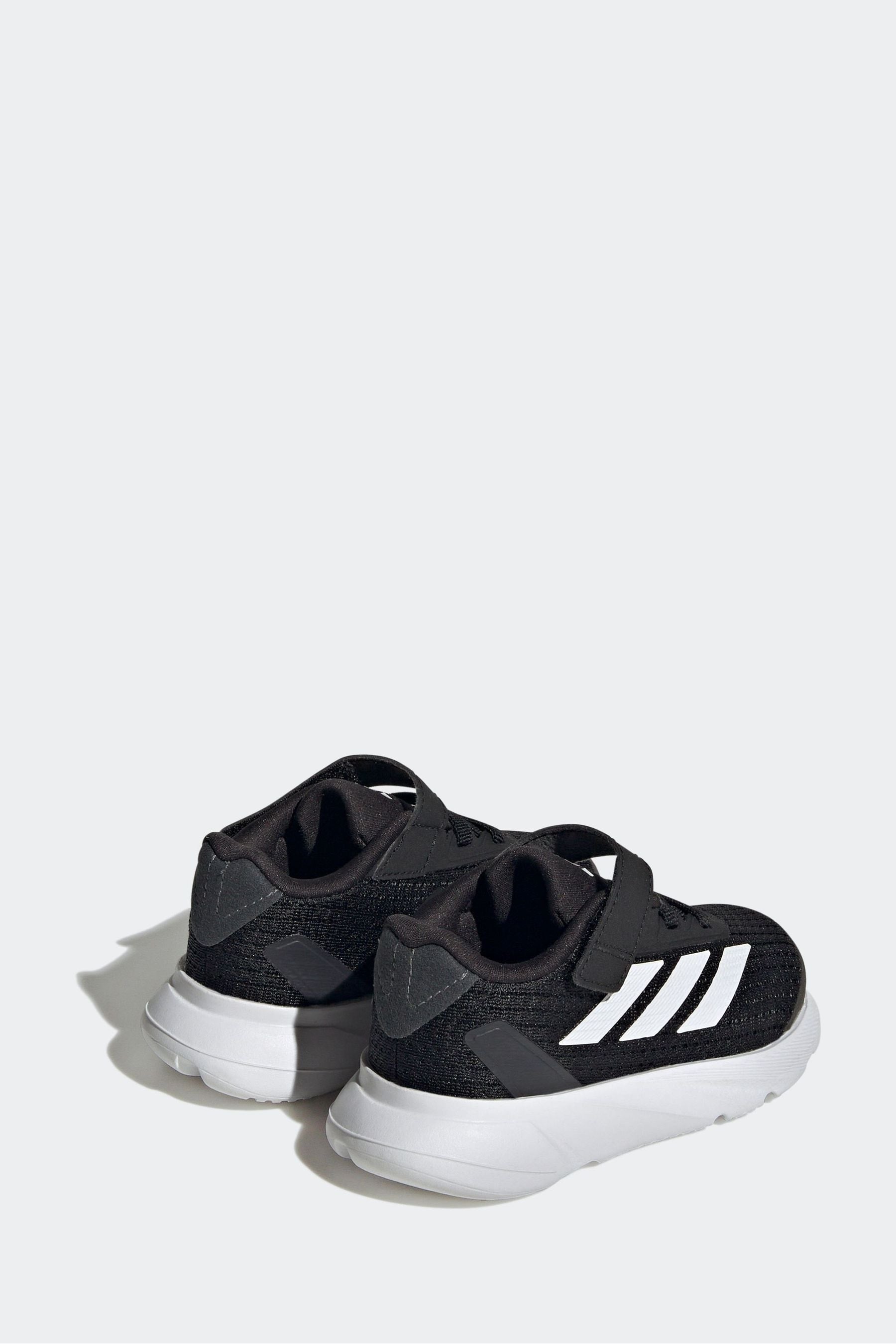 Black/White adidas Kids Duramo SL Shoes