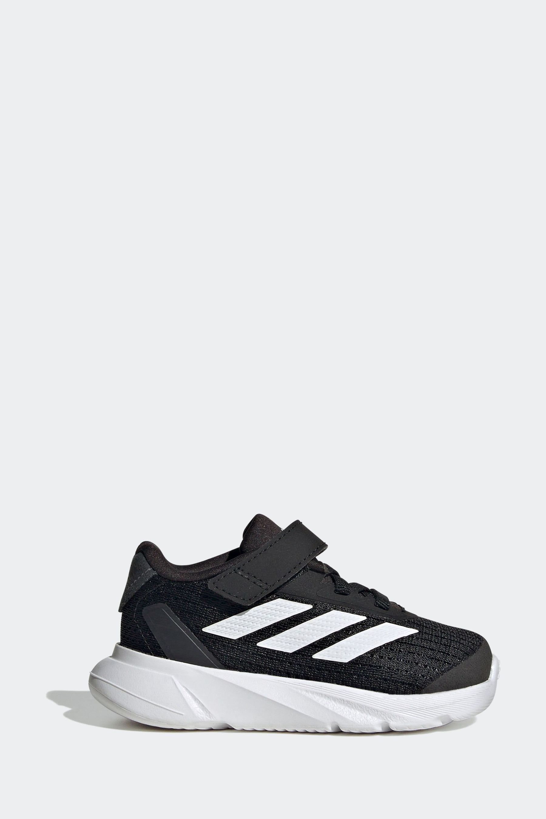 Black/White adidas Kids Duramo SL Shoes