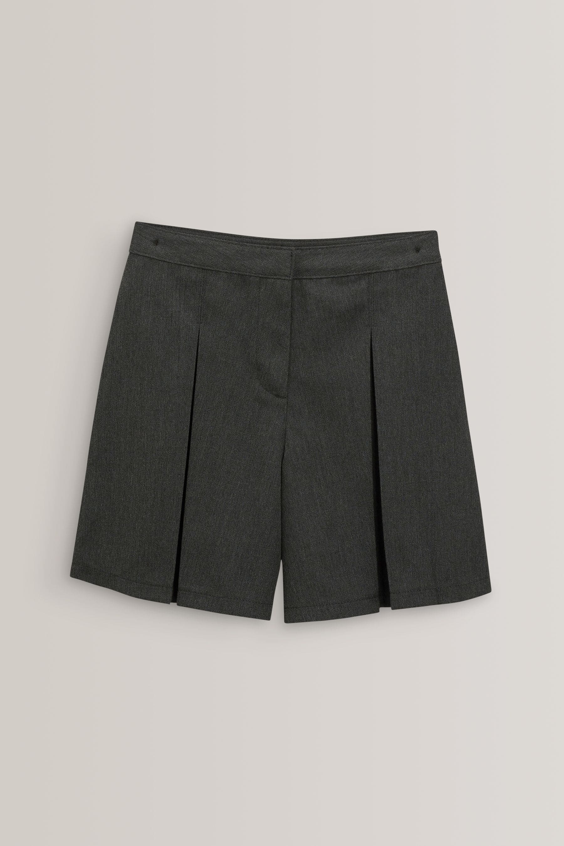 Charcoal Grey School Skort (3-16yrs)