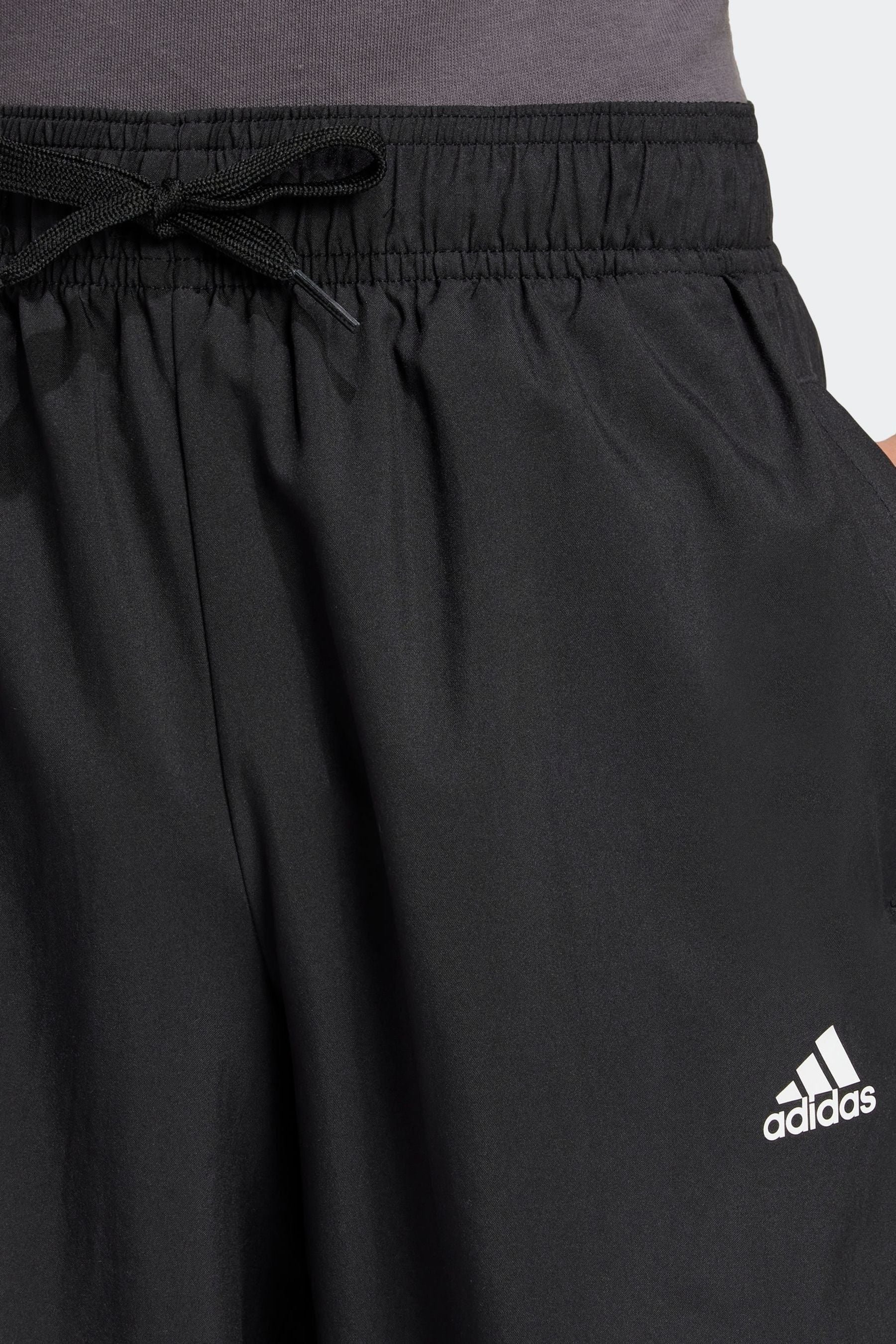 adidas Black Woven Joggers