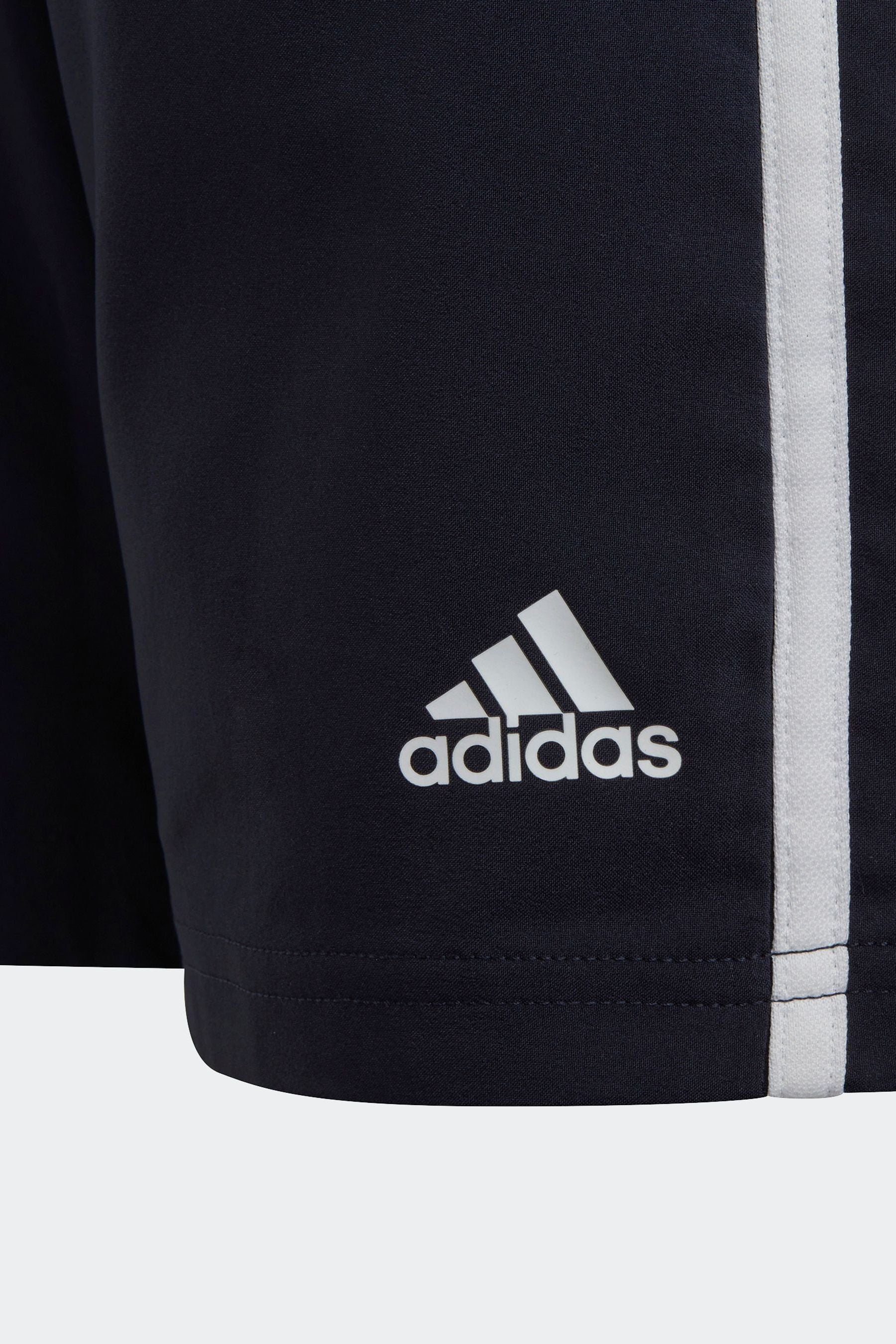 adidas Navy Essentials 3-Stripes Woven Shorts